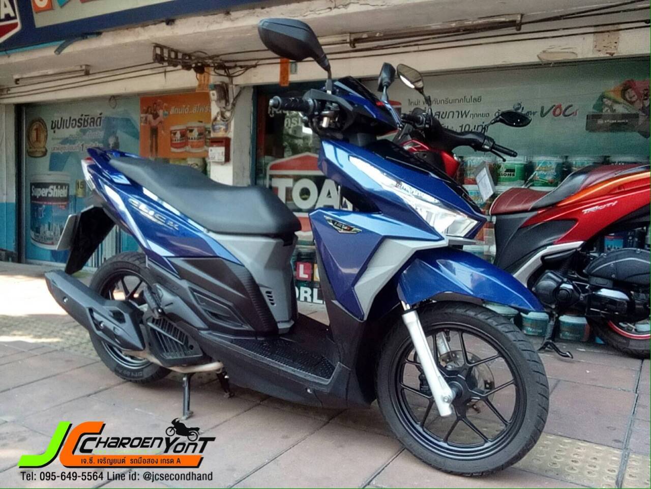"รถบ้านมือเดียวตามสภาพราคาเบา" HONDA CLICK125I LED จดทะเบียนปลายปี 59 สภาพเดิม เครื่องดีขี่นิ่มๆเลย ชุดสีสภาพดีแท้ติดรถ