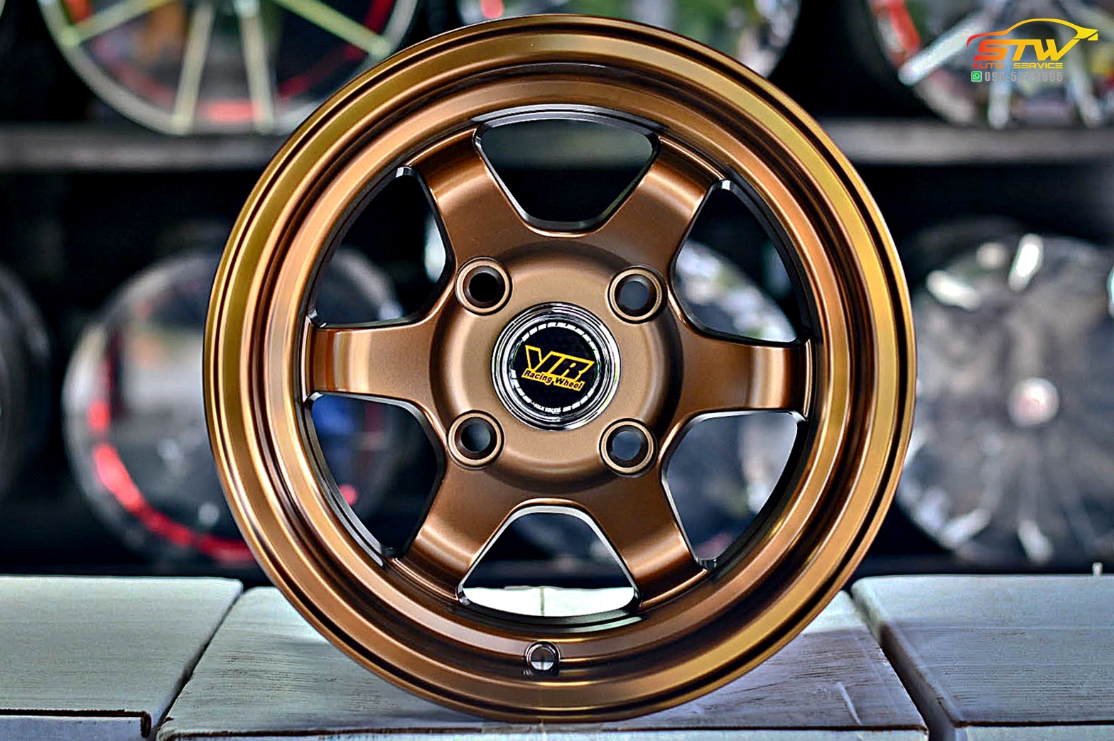 ล้อแม็กซ์ TE37v Mf-6013.3 12x7.5 Et-10 PCD:4x110 (MBR)