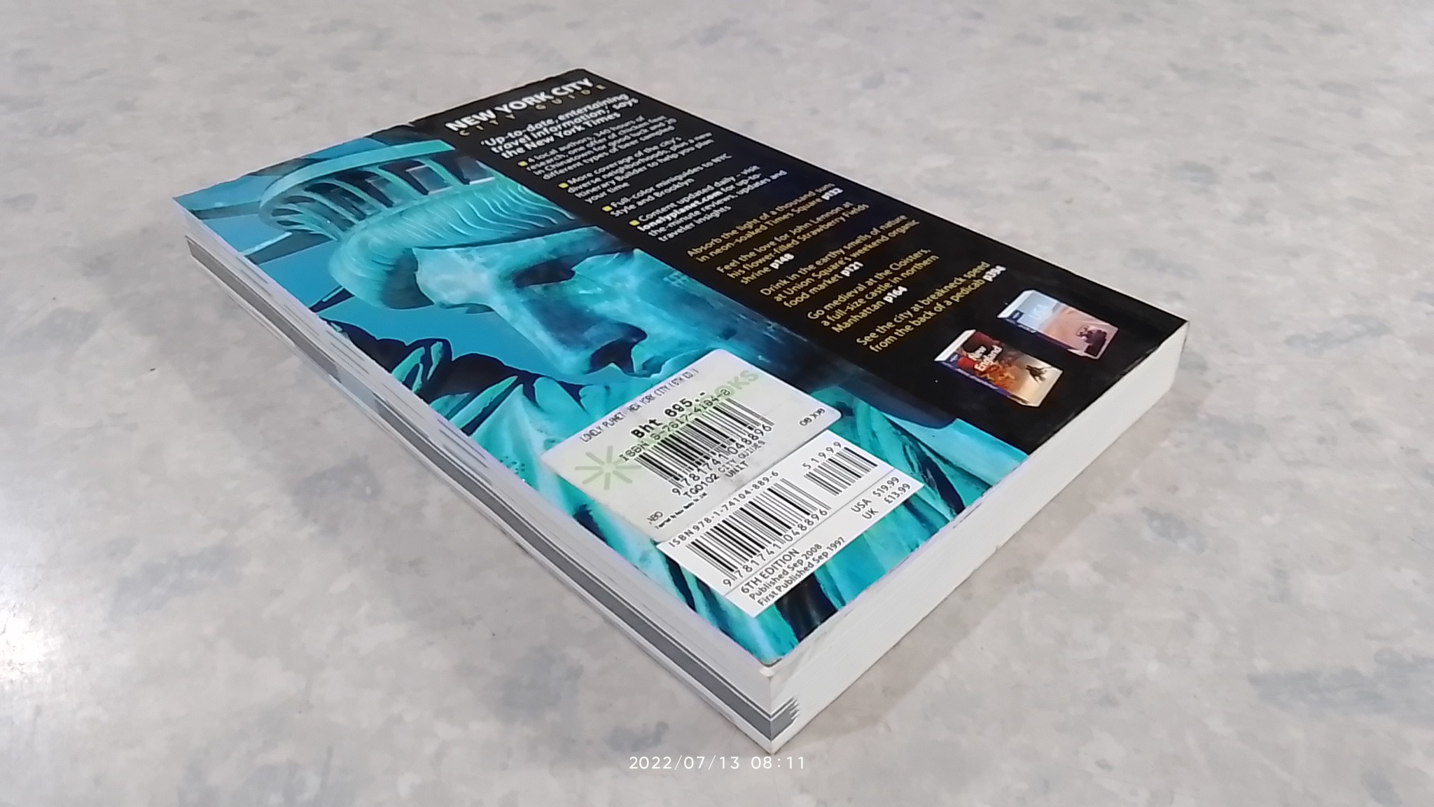 lonely planet : NEW YORK CITY