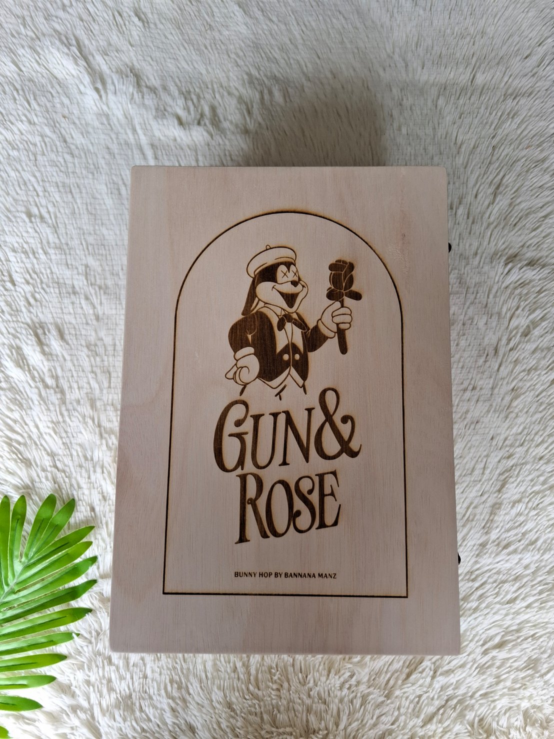 กล่องไม้สนแบบฝาล็อค