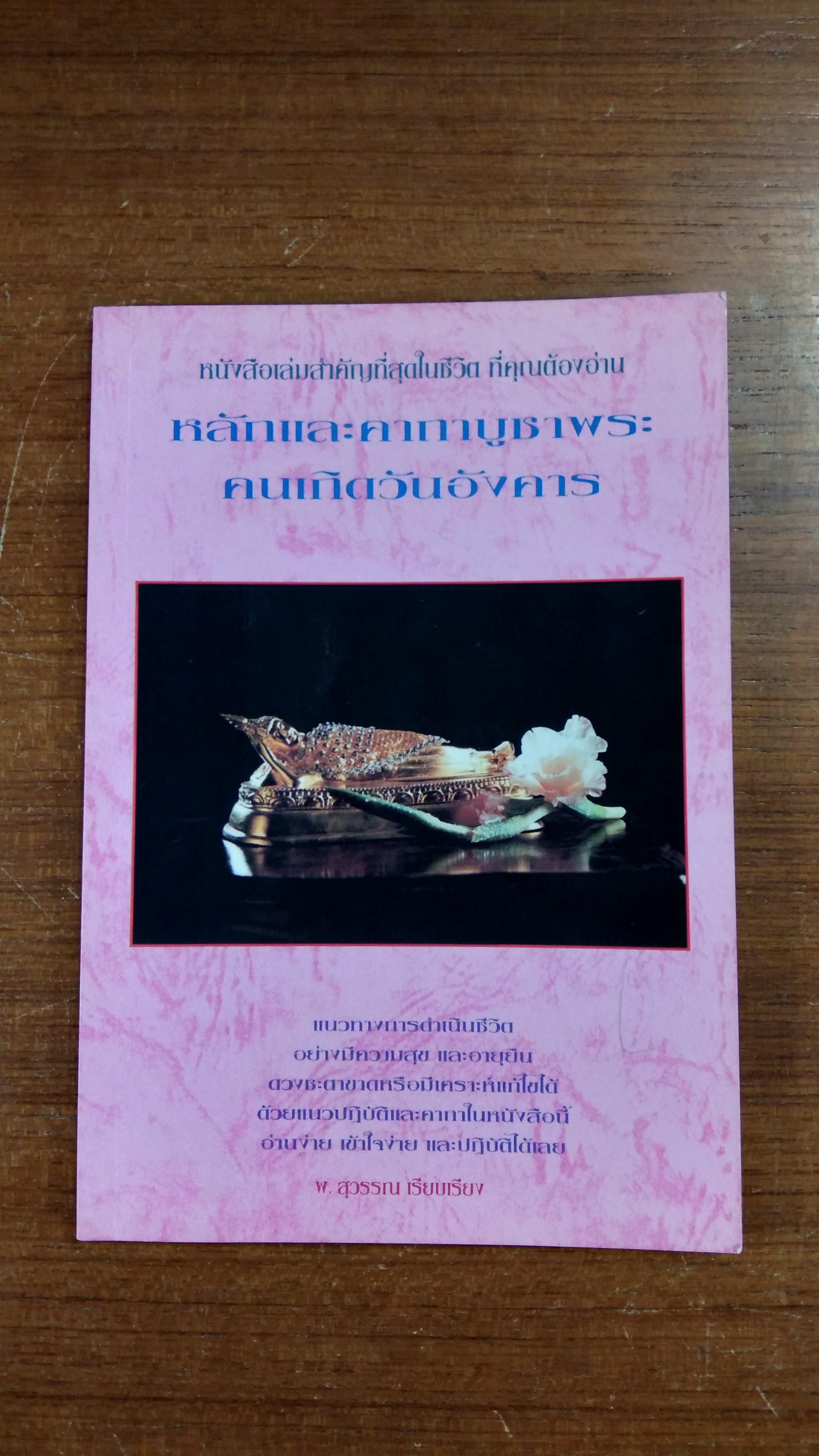 หลักและคาถาบูชาพระคนเกิดวันอังคาร / พ.สุวรรณ