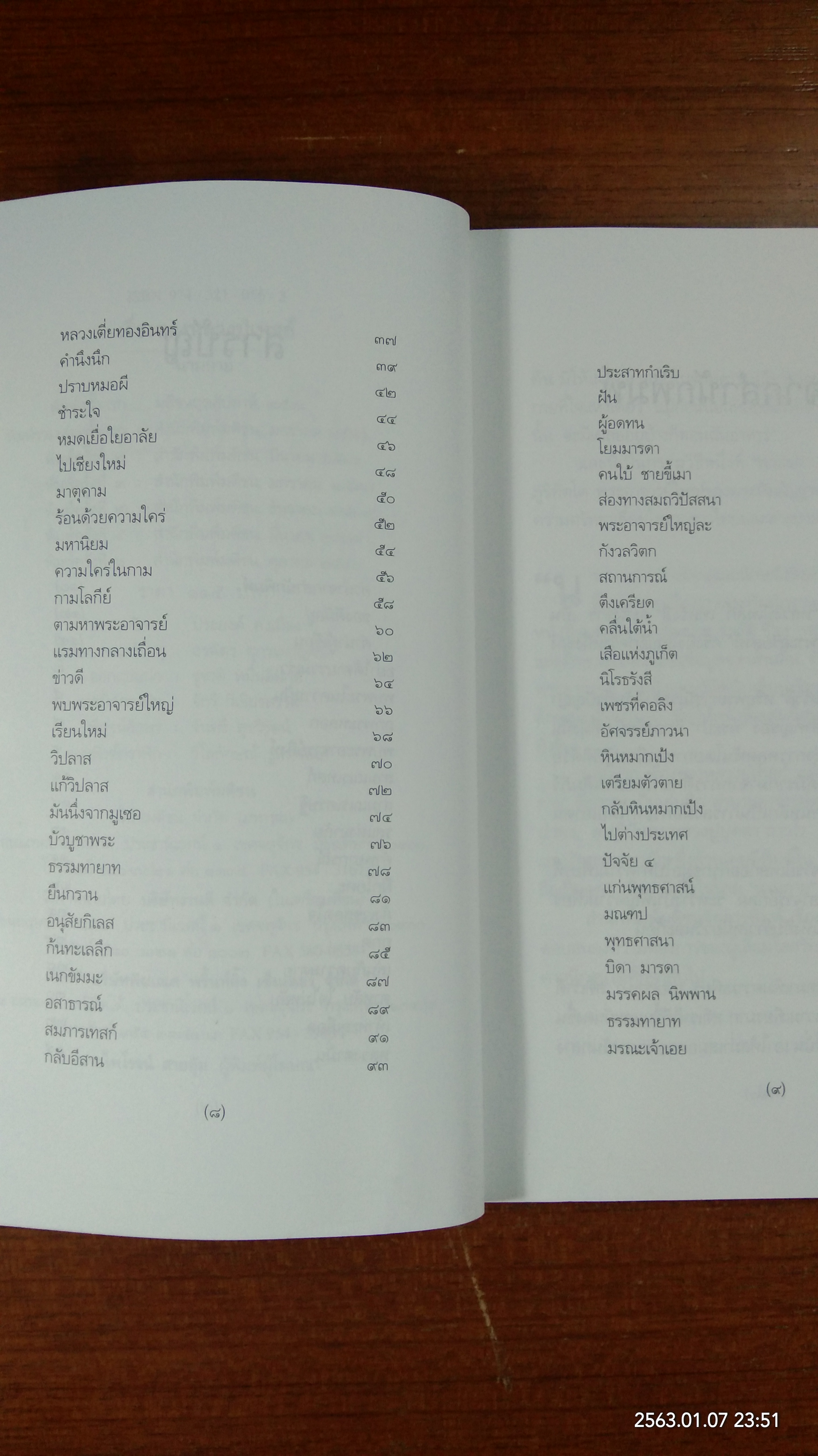 เรื่องของหลวงปู่เทสก์ (มีรอยโดนน้ำ) / นามกาย