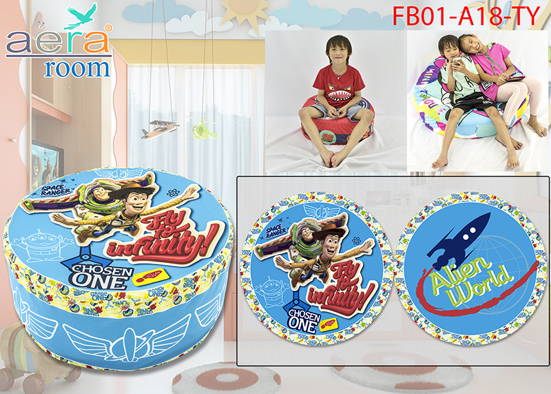 aera ที่นั่งบีนแบ๊ค รุ่น magaron : TOY STORY (FB01-A18)