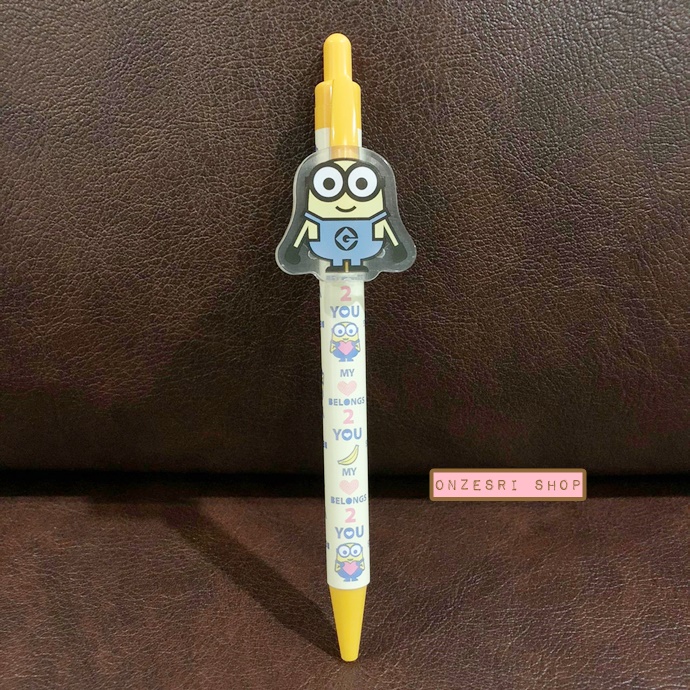 ดินสอกดจากเรื่อง Minions ลาย Bob สีเหลือง