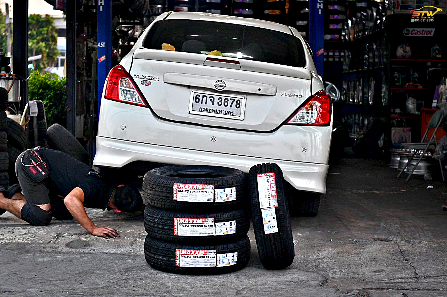 ยางใหม่ MAXXIS MA-P3 195/65R15 91H