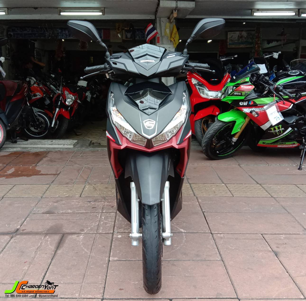 ใหม่กว่านี้ก็ป้ายแดงแล้ว !! HONDA CLICK125i LED idlingstop ''1,xxx โล'' จดทะเบียนกลางปี 61 เป็นรถบ้านแท้มือเดียว สภาพโคตรเป๊ะ 98% เครื่องไม่ต้องสืบ