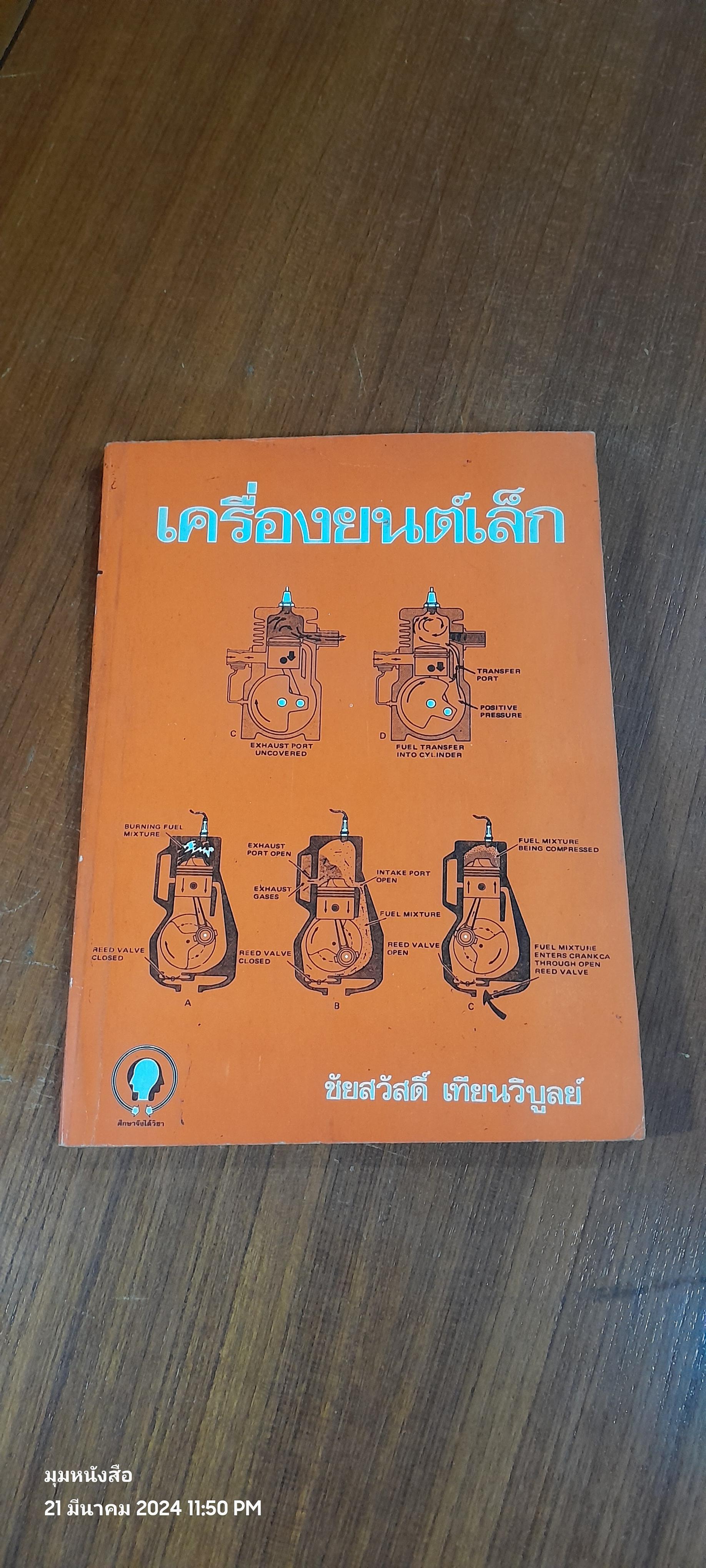 เครื่องยนต์เล็ก / ชัยสวัสดิ์ เทียนวิบูลย์