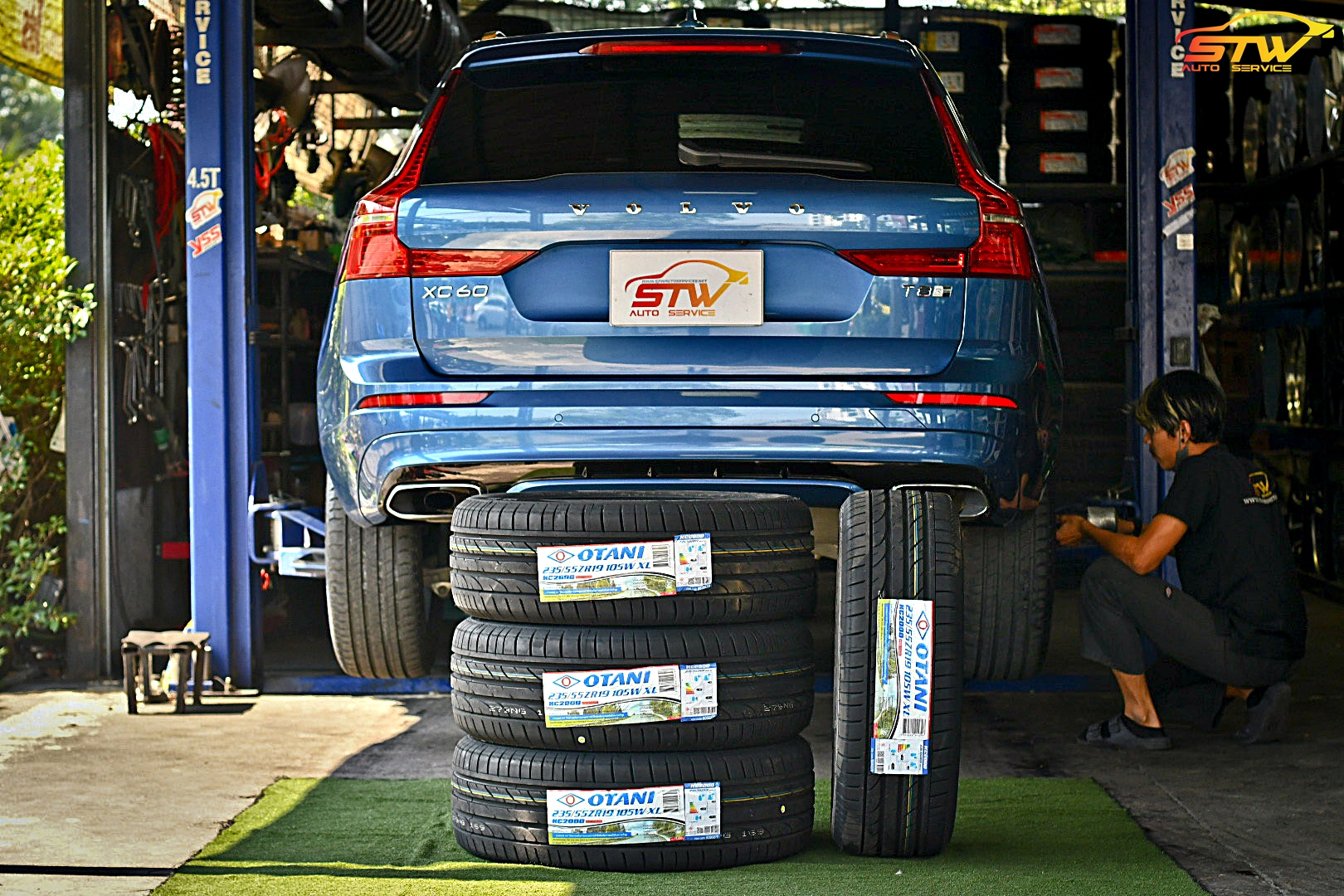 ยาง OTANI KC2000 235/55R19 105W ติดตั้งใส่ VOLVO XC60