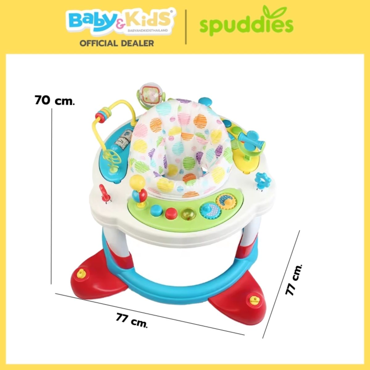 Spuddies รถหัดเดิน Baby Tron the multifunctional entertainer
