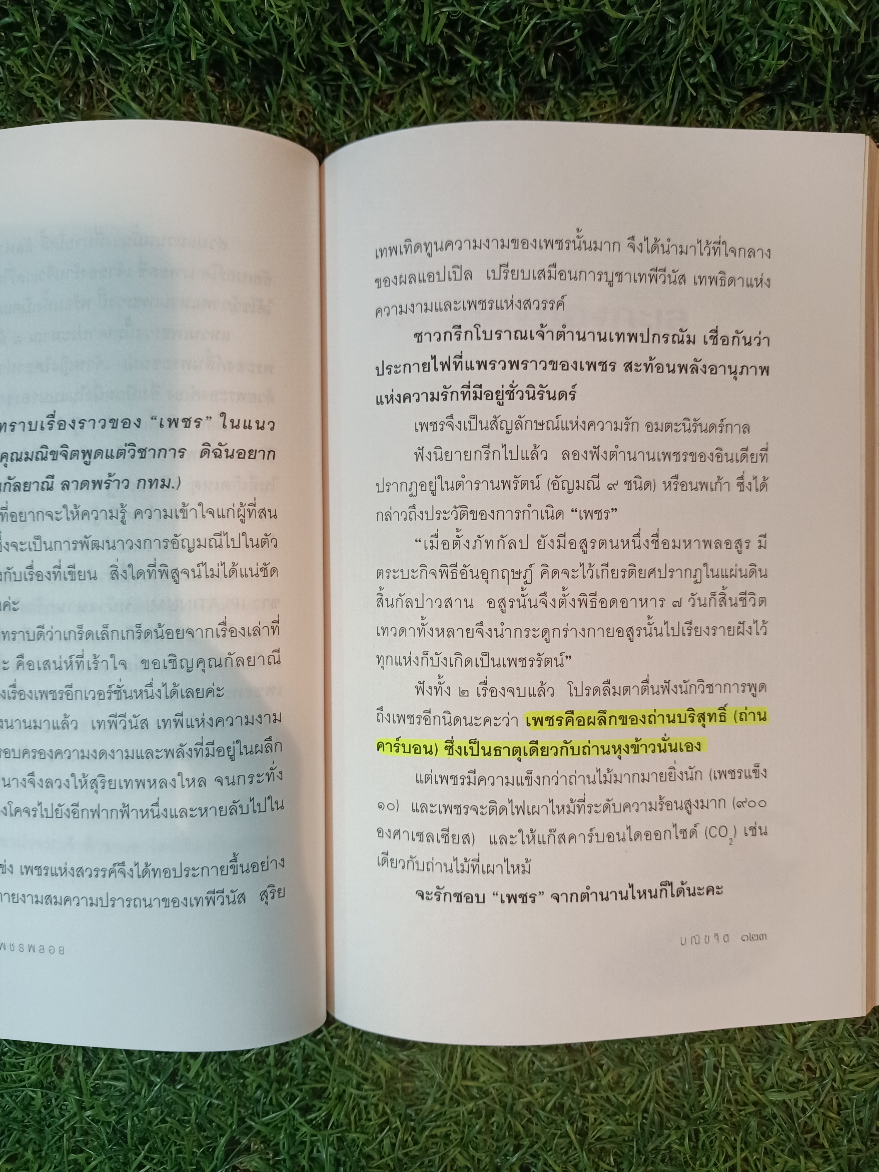 ถนนสาย เพชรพลอย (หนังสือมีรอยขีดเส้นใต้ตามรูปภาพที่ถ่ายครับ) / มณิขจิต
