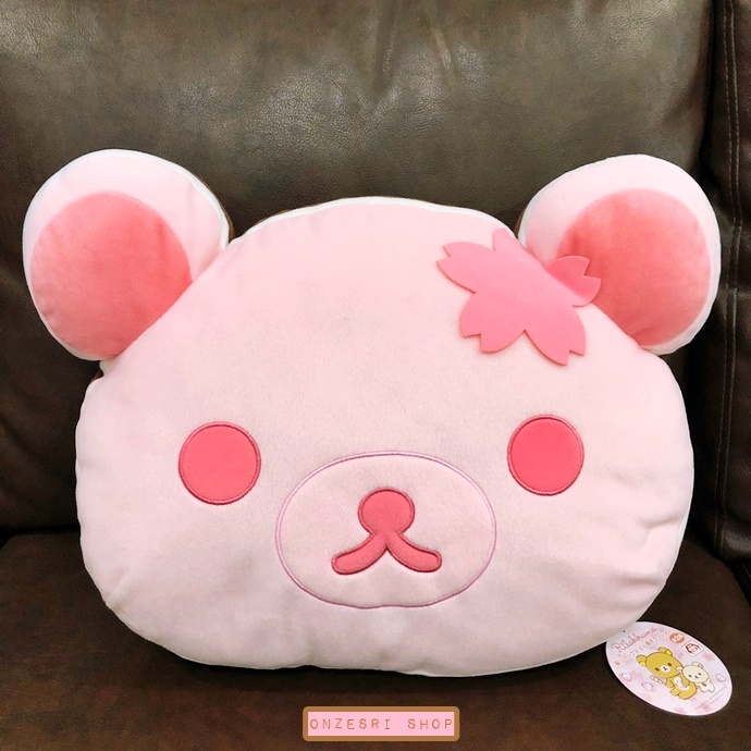 ตุ๊กตา/หมอนเล็ก Rilakkuma Sakura Dorayaki ขนาด 35 x 44 ซม. มี 2 แบบให้เลือก