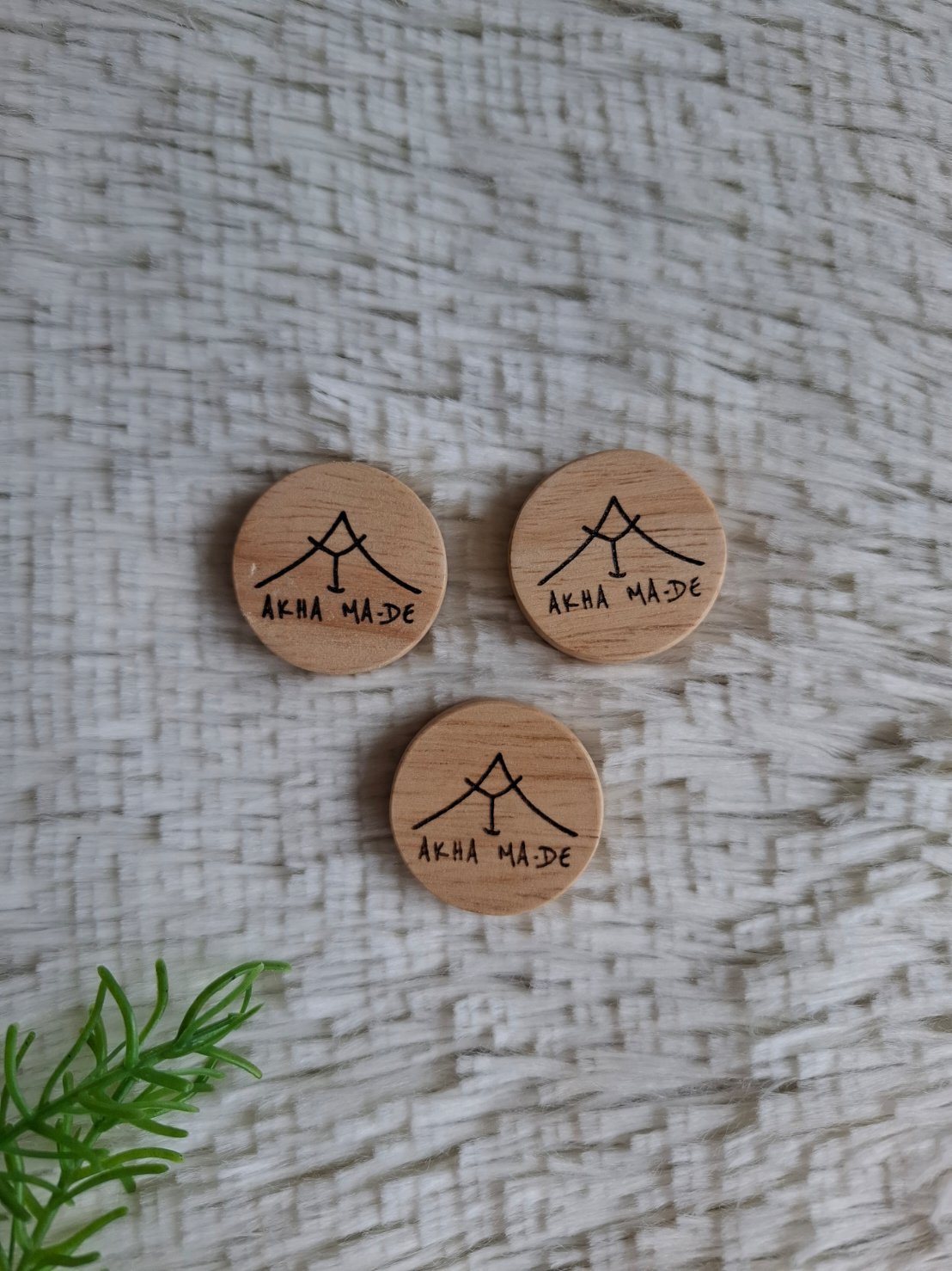 แผ่นป้ายทรงกลม