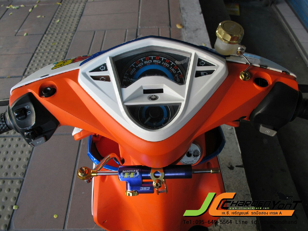 สวยเวอร์คันนี้ Mio 125 ปี 55 ใหม่กริ๊ป ของแต่งทั้งคัน