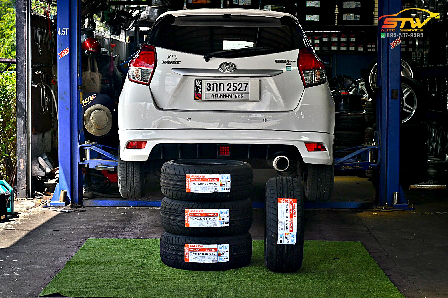 ยางใหม่ MAXXIS VICTRA I PRO 205/45R16 87W