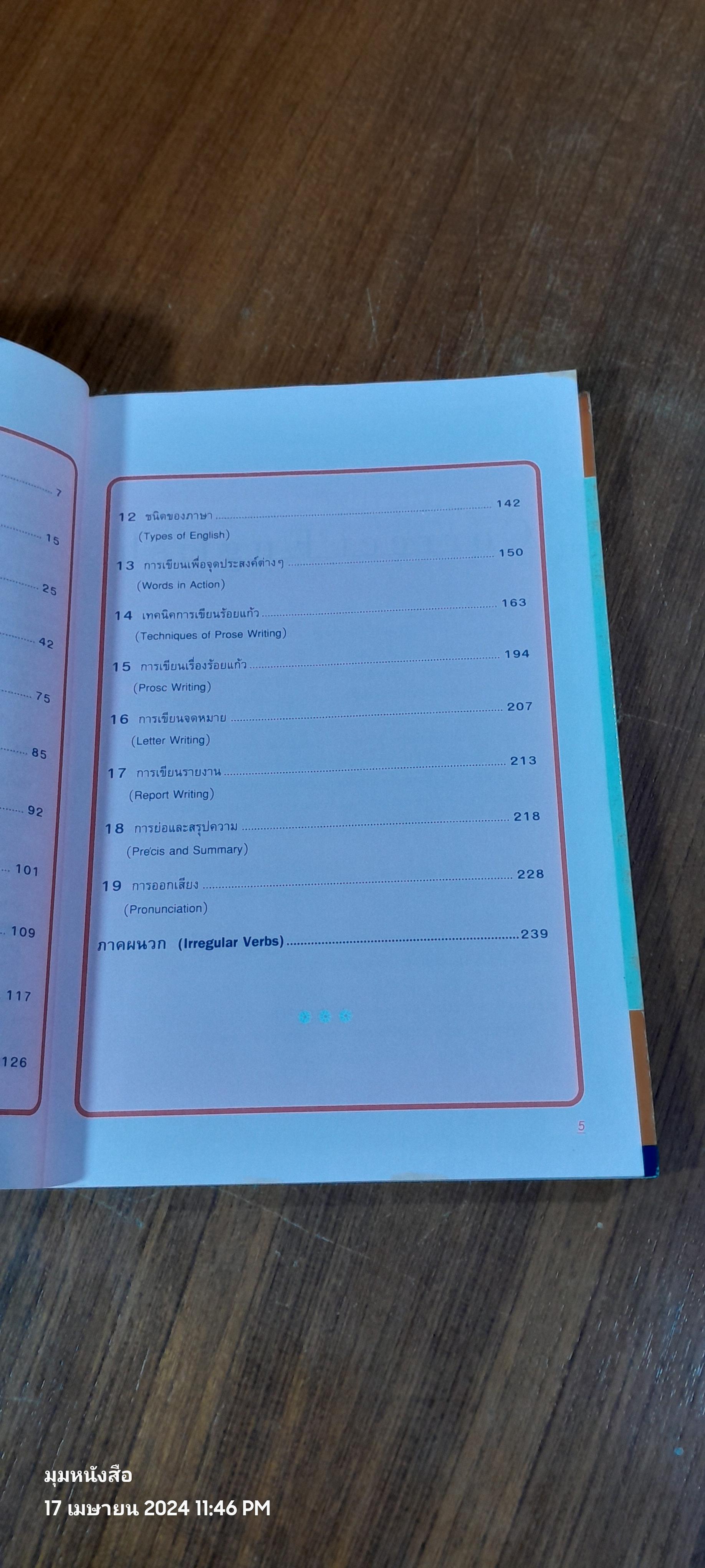 เขียนอย่างไร สไตล์อังกฤษ / อ.อรัญญา งามวงศ์