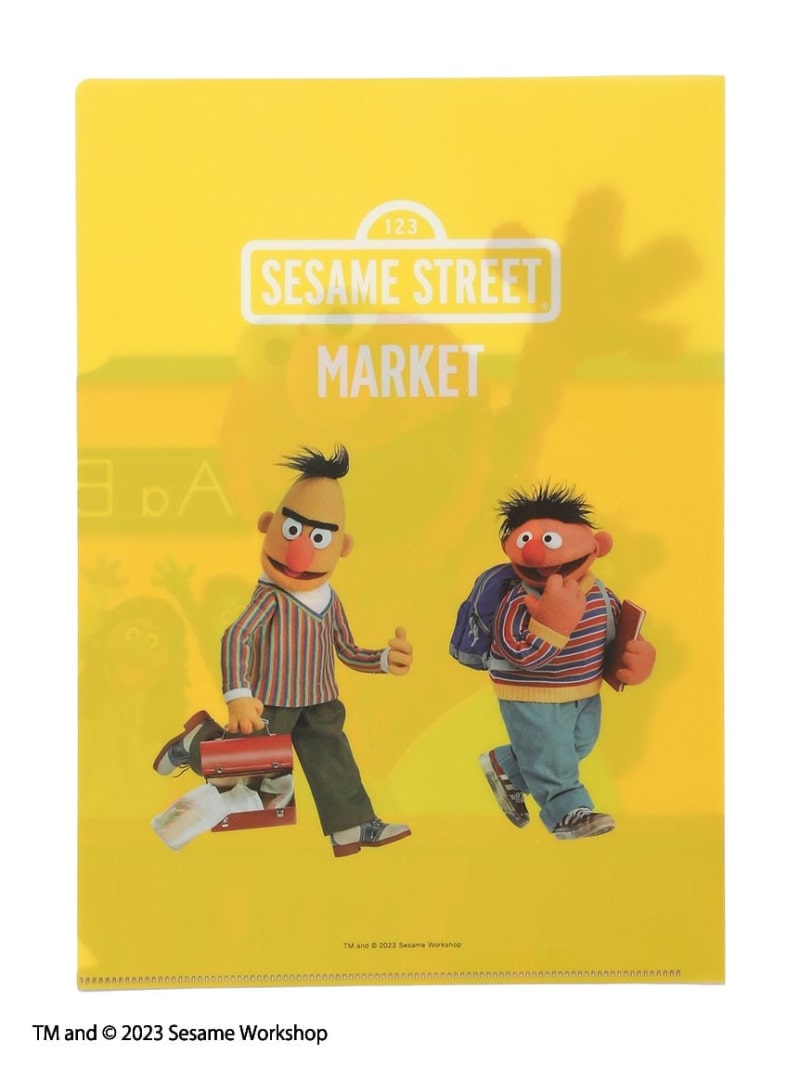 แฟ้ม A4 แบบ 1 ช่อง SESAME STREET MARKET JAPAN (Limited) ลาย Elmo