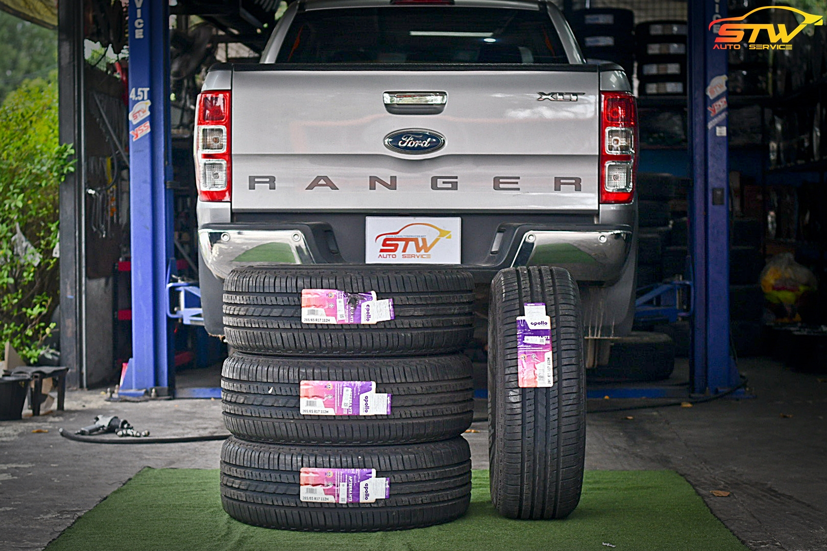 เปลี่ยนยาง FORD RANGER APOLLO Apterra HT2 265/65R17 112H