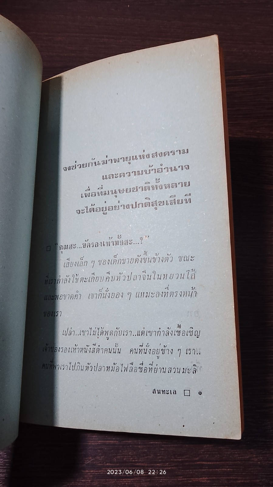ลมพัดใบไม้ไหว / "สนทะเล"