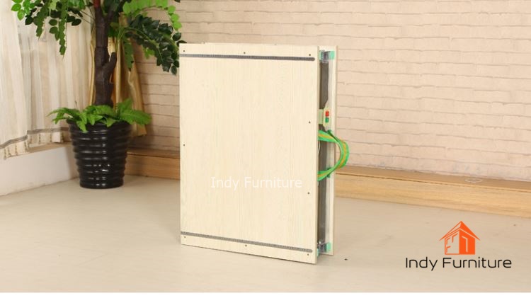 โต๊ะเลื่อยวงเดือน แบบพับได้ อุปกรณ์เสริมครบ ขนาด 150x120 สูงปรับระดับได้ 55-85 ซม.