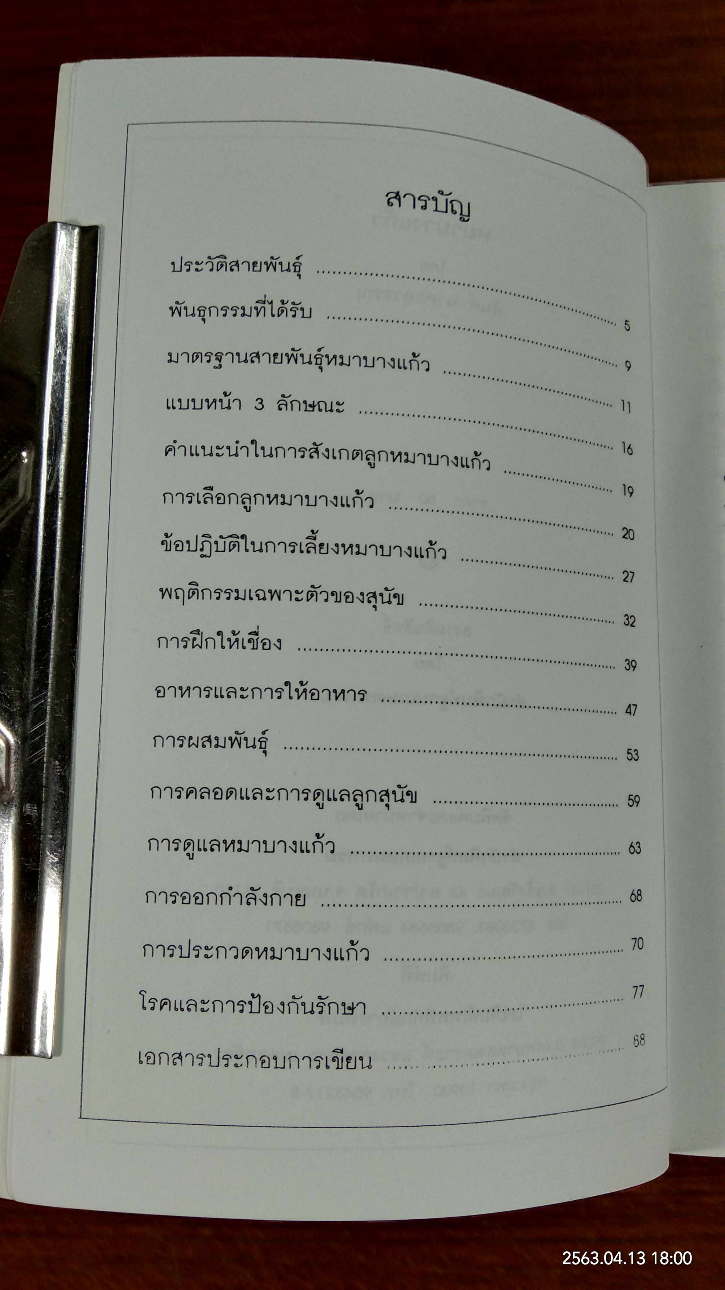 หมาบางแก้ว / สันต์ นาคะสุวรรณ