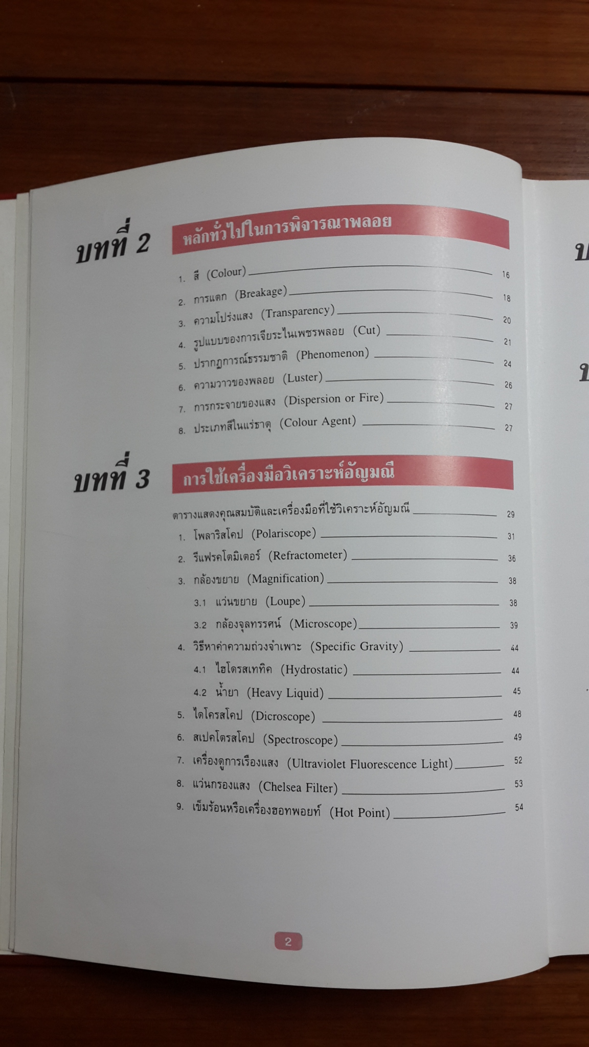 วิเคราะห์อัญมณี (ชำรุด) / อ.สุมาลี เทพโสพรรณ