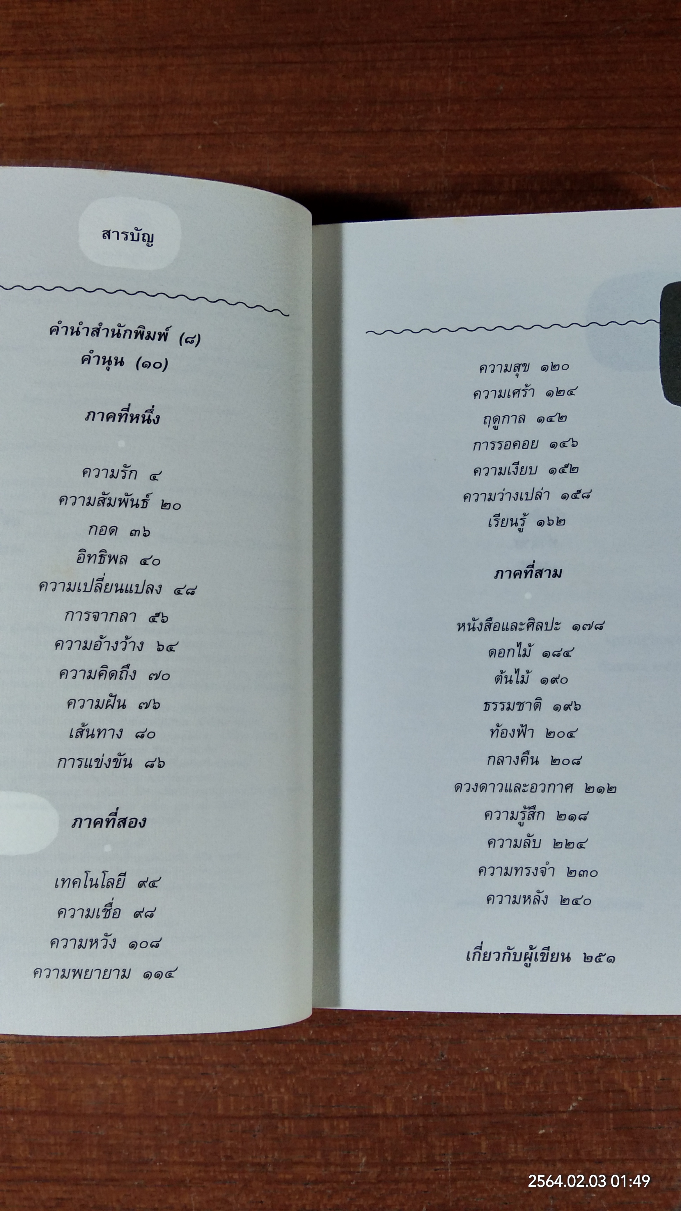 กาลครั้งหนึ่งทุกสถานที่เคยมีความรัก อุนนุนหมายเลข ๒ / นิ้วกลม