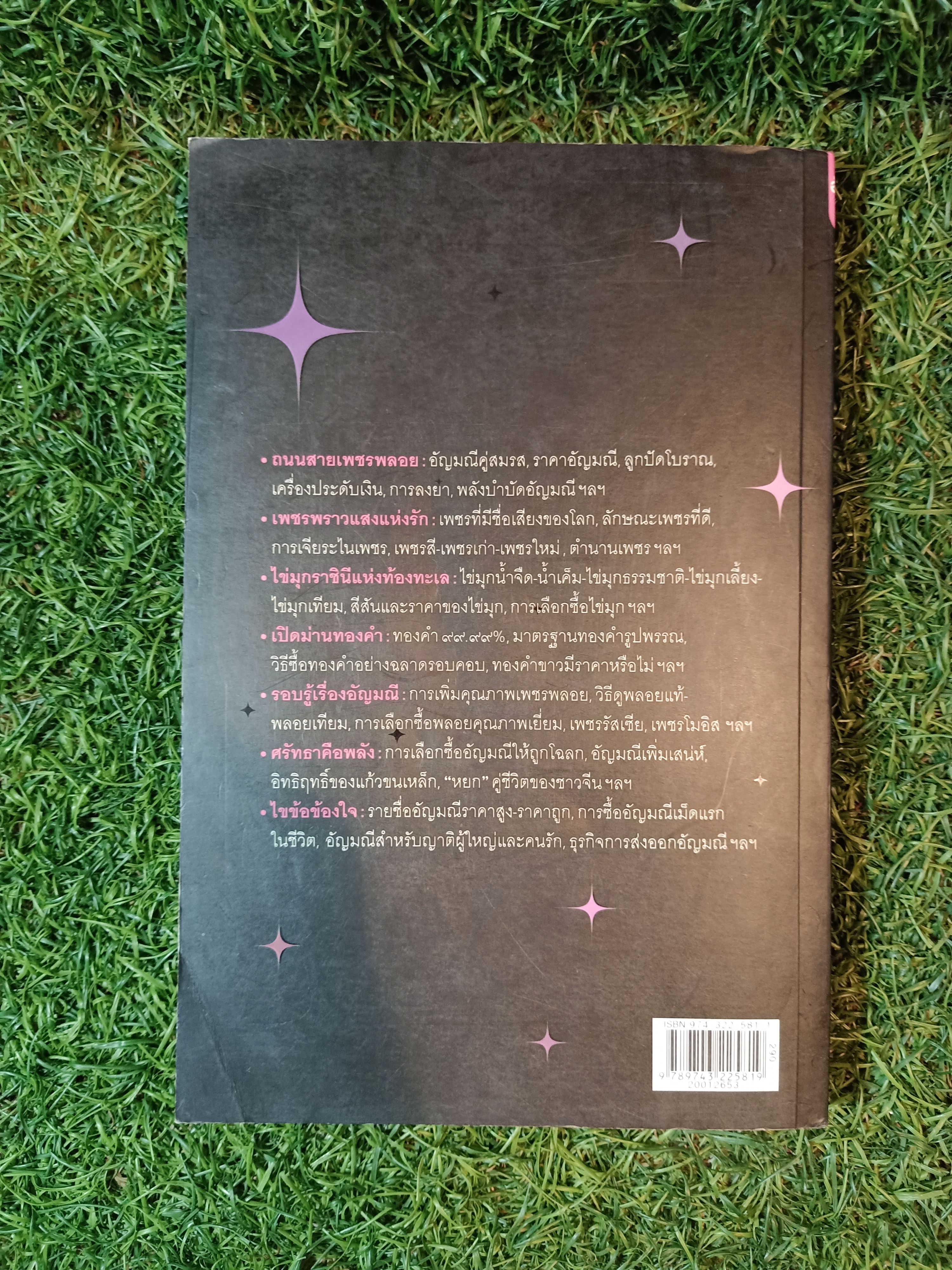 ถนนสาย เพชรพลอย (หนังสือมีรอยขีดเส้นใต้ตามรูปภาพที่ถ่ายครับ) / มณิขจิต