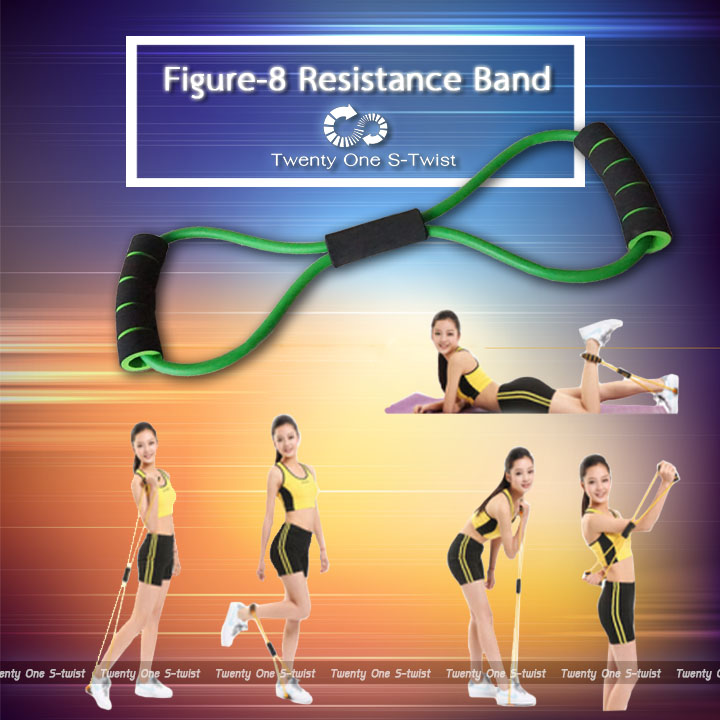 Figure-8 Resistance Band (ยางยืดบริหารกล้ามเนื้อ-สำหรับผู้เริ่มต้น)