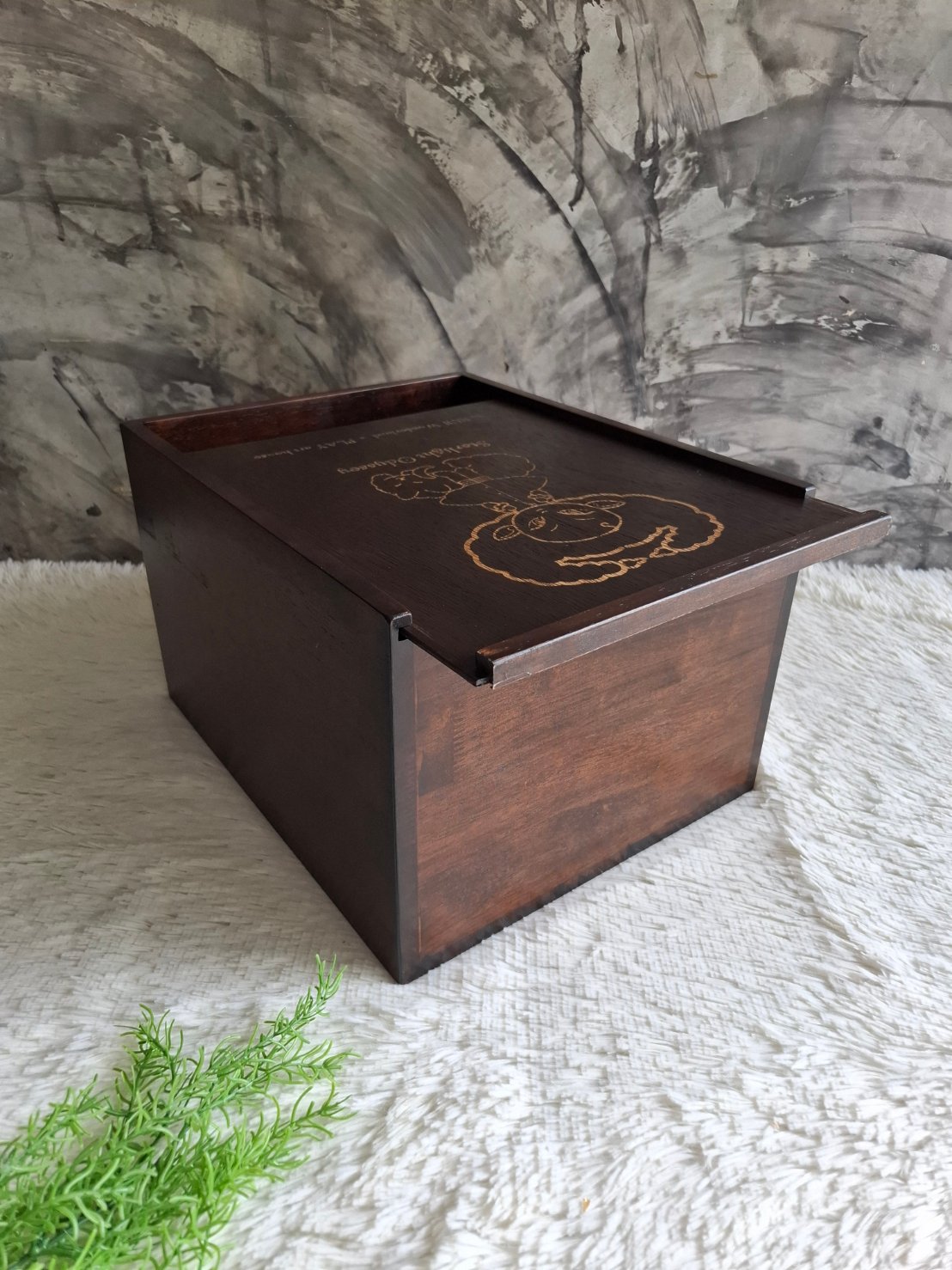 กล่องไม้ใส่งานโมเดล