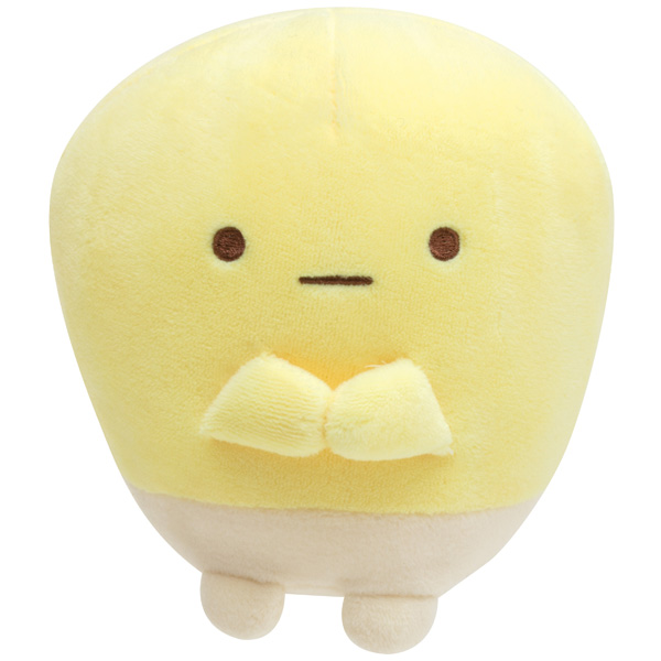 ตุ๊กตา Sumikko Gurashi Shiro Kuma's Corn Soup ไซส์ S แบบ Corn นุ่มแบบ Super Mochi ขนาด 10.5 x 9.5 x 7 ซม.
