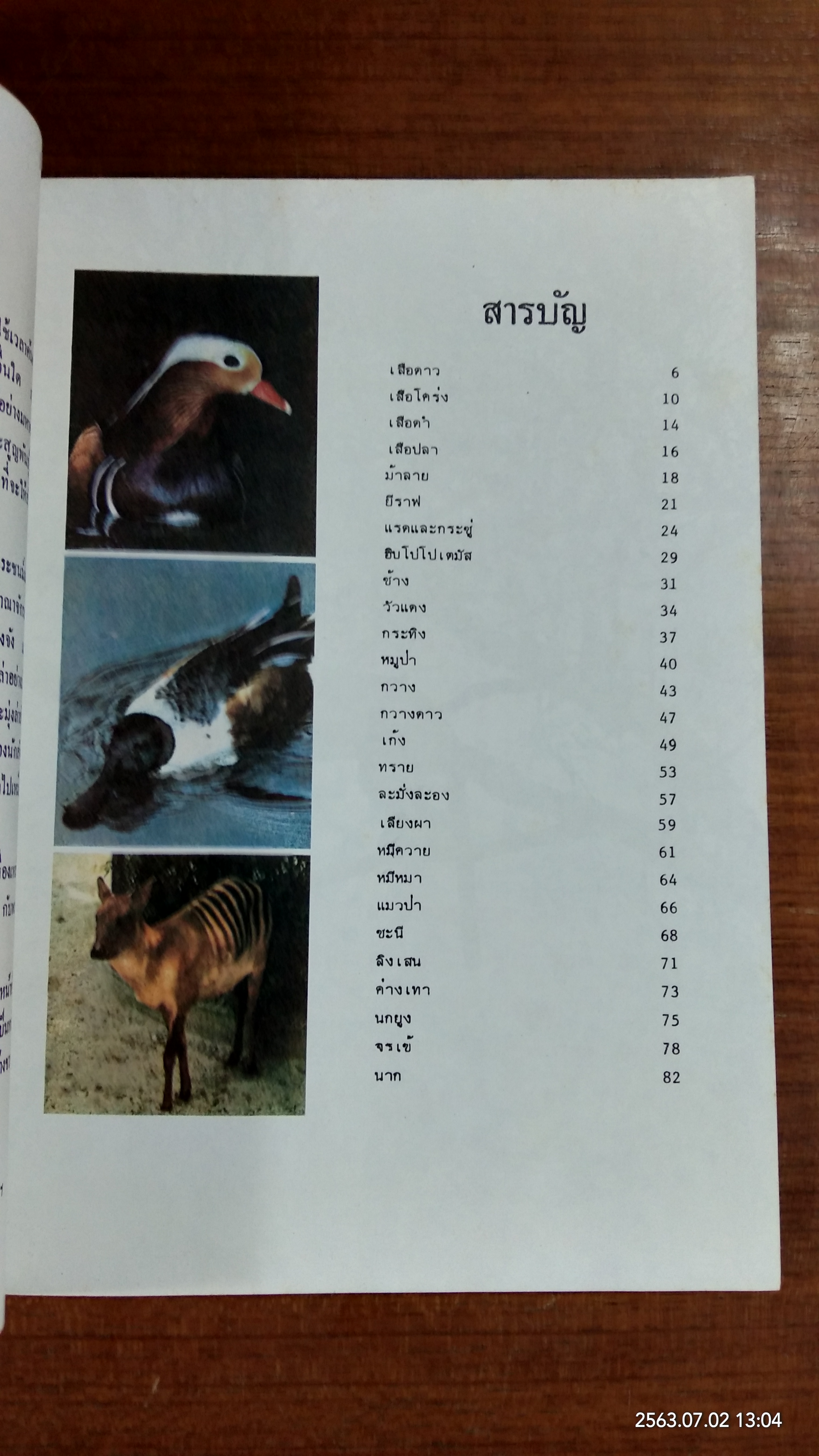 ประมวลภาพ และเรื่อง ชีวิตสัตว์ป่านานาชนิด / ตัณติมา ประภาวิชัย