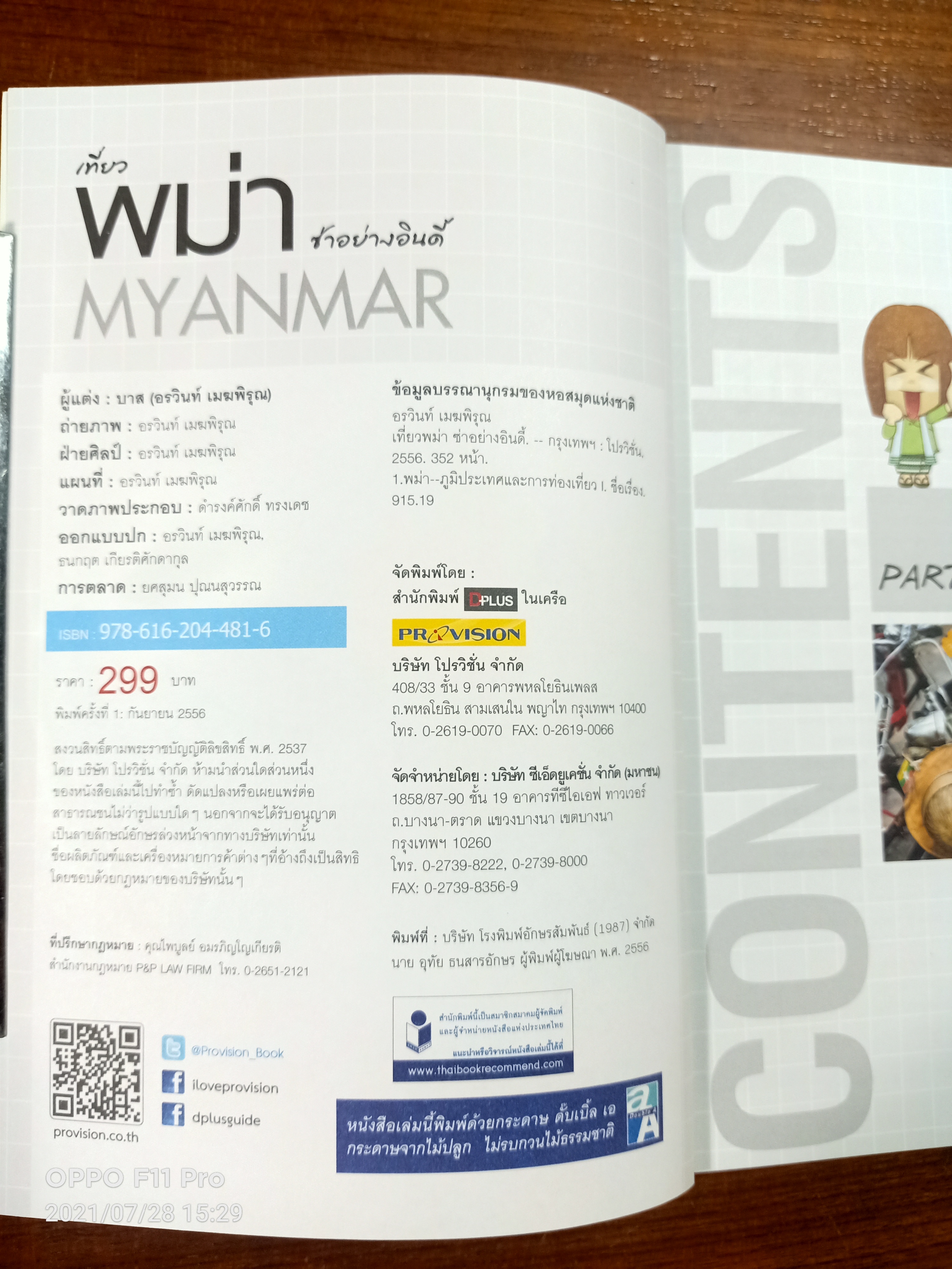 เที่ยว พม่า MYANMAR ซ่าอย่างอินดี้ / บาส ( อรวินท์ เมฆพิรุณ)