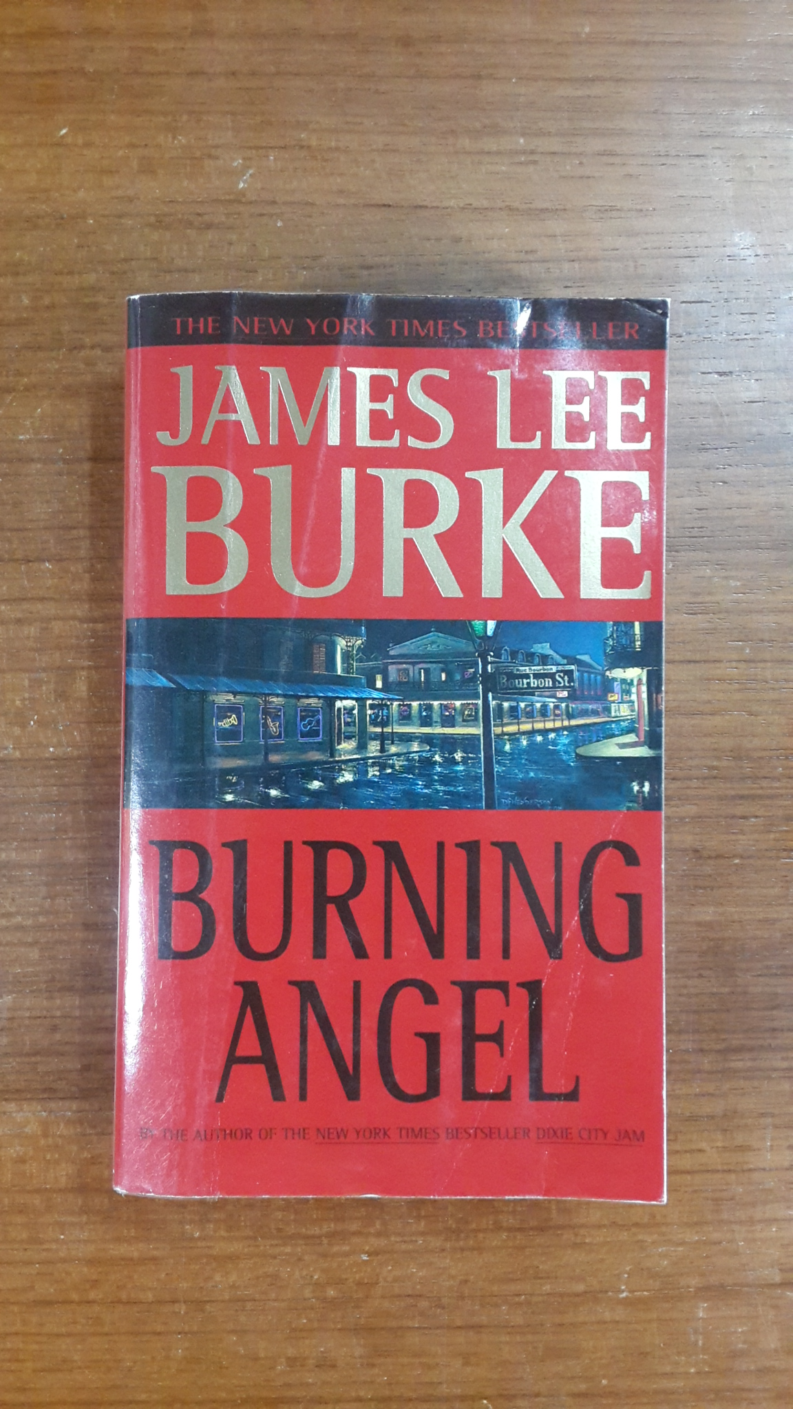 BURNING ANGEL : JAMES LEE BURKE