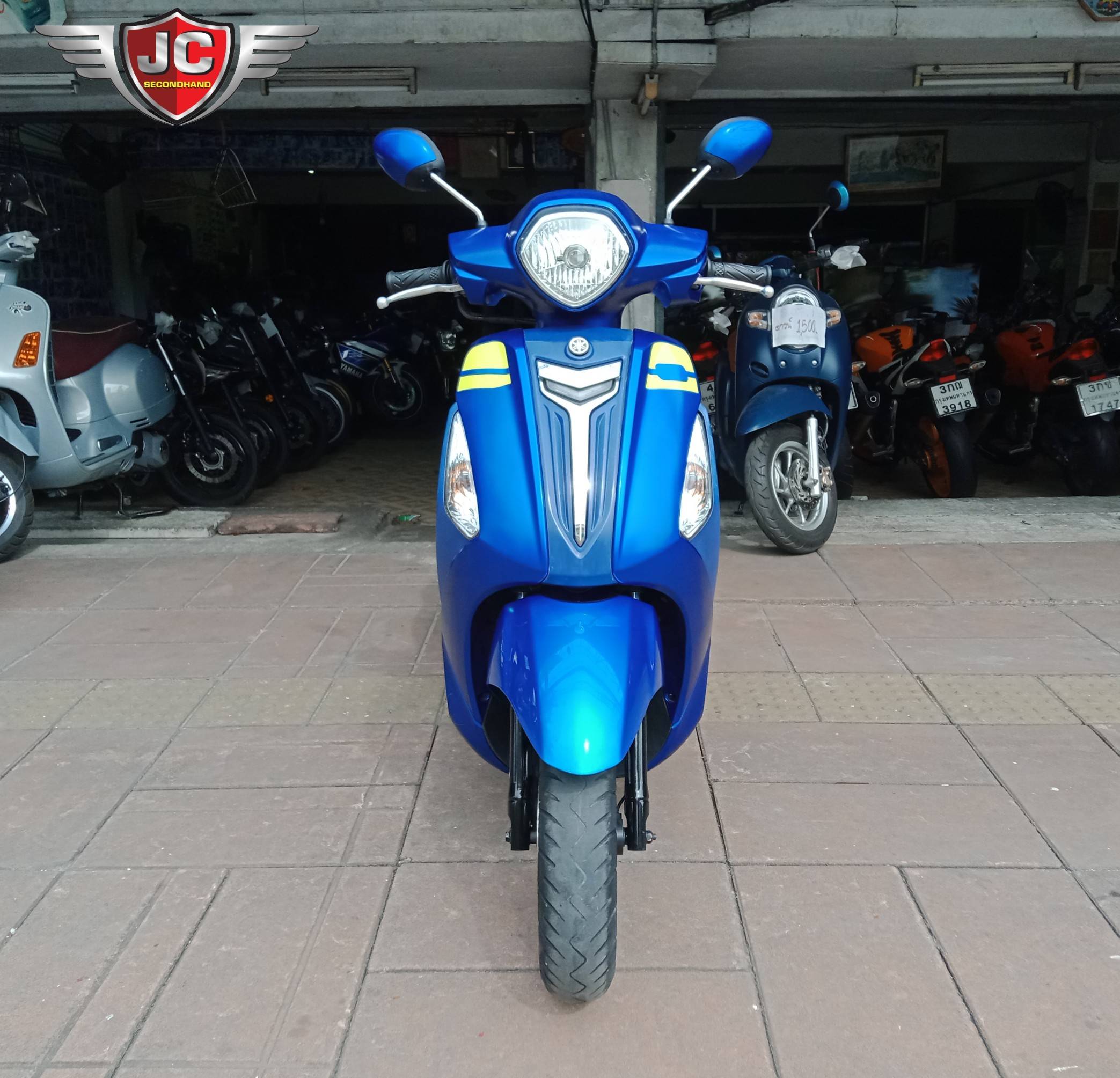 ''ออโต้ รถบ้านน่าใช้ เข้าใหม่จ้า'' YAMAHA GRAND FILANO จดทะเบียนปี60 เครื่องเดิม ขี่ดี ชุดสีแท้ มีรอยตามการใช้งาน