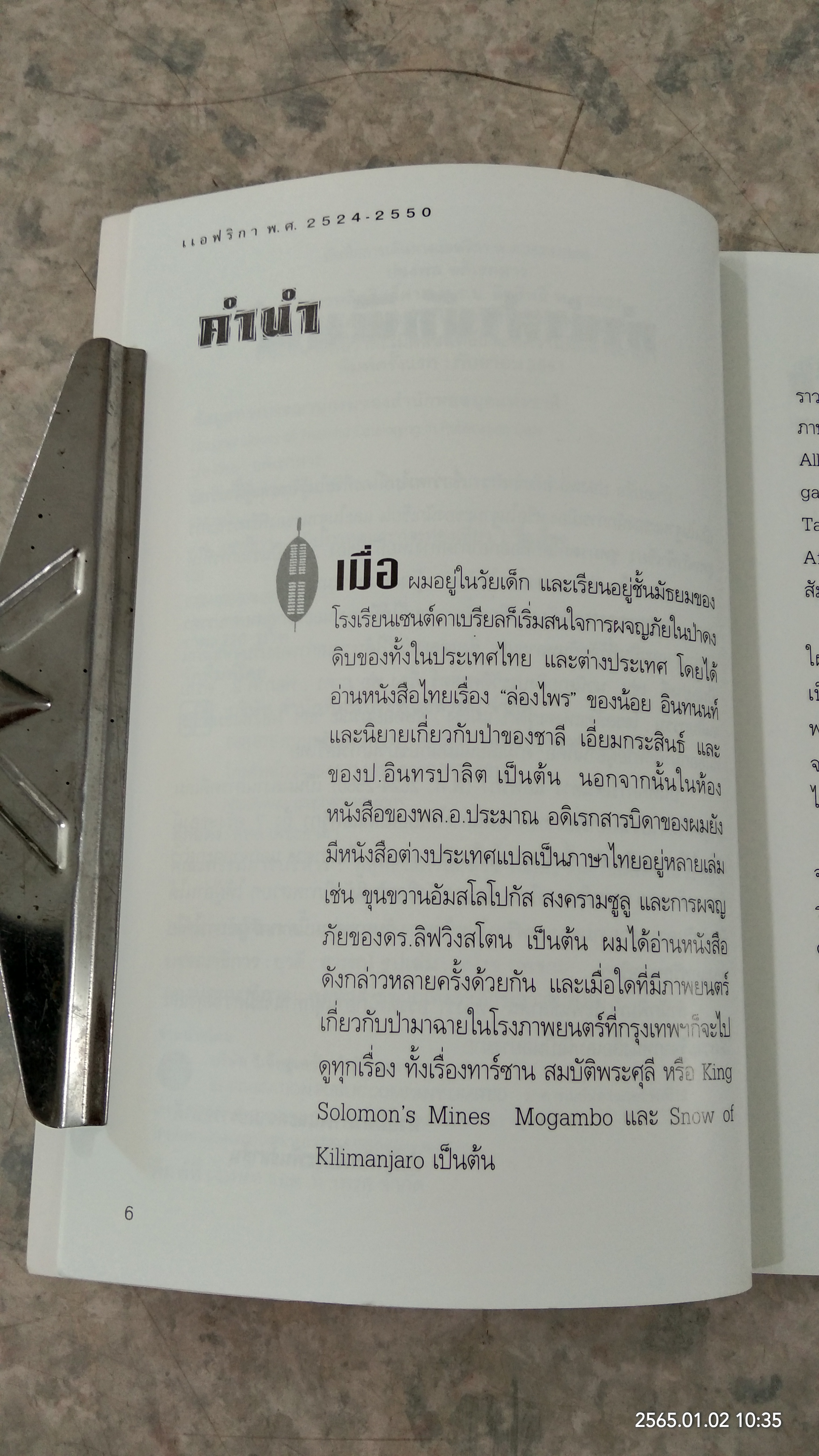 แอฟริกา (พ.ศ.2524 - 2550) / ปองพล อดิเรกสาร