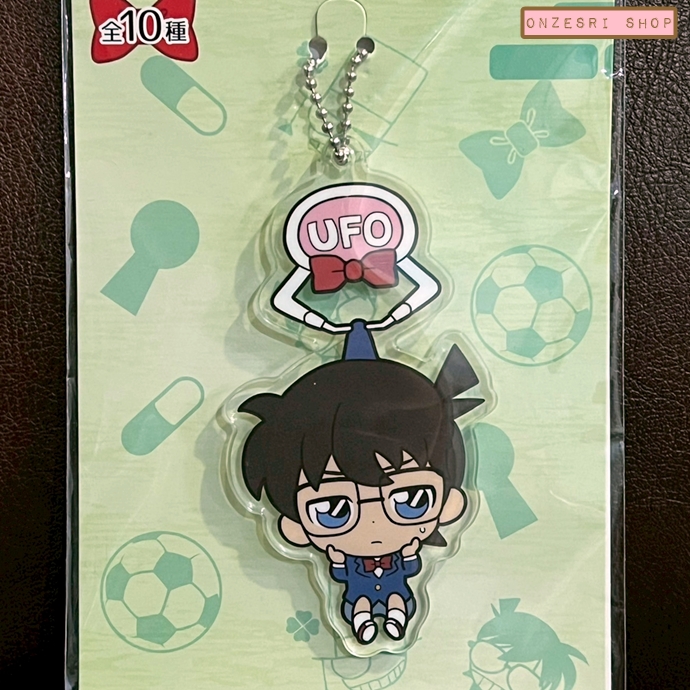 พวงกุญแจ Detective Conan UFO Tsumamare Acrylic Keychain Mascot Vol.3 (Limited) จากญี่ปุ่น แบบ Conan ทำจากอะคริลิค ขนาดพวงกุญแจ 10 x 4 ซม.
