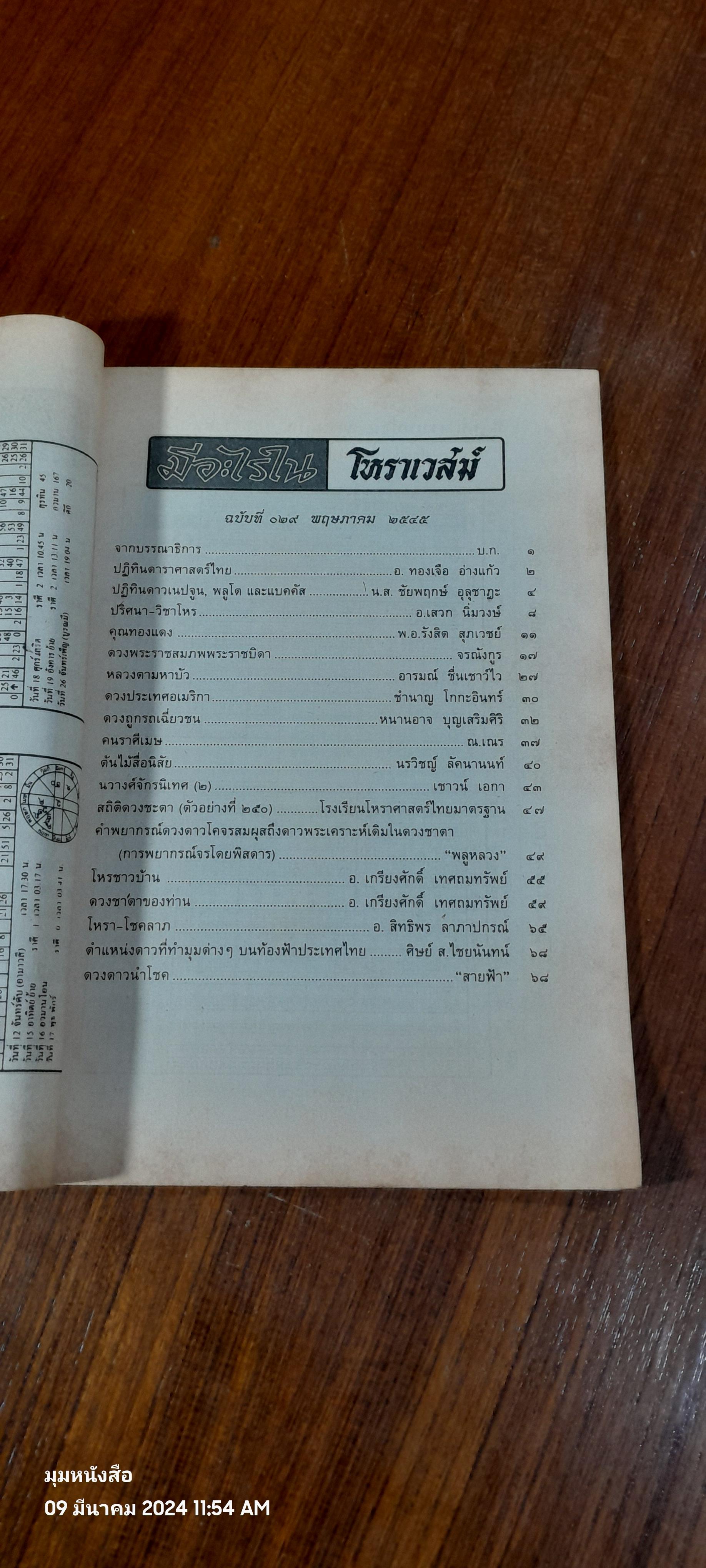 โหราเวสม์ '2000 : ฉบ้บที่ 029 ปีที่ 03