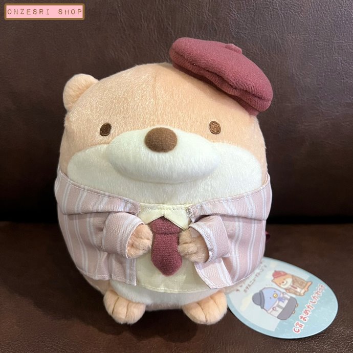 ตุ๊กตา Sumikko Gurashi - Hotel New Sumikko แบบคุณนาก Kawauso (Limited) ไม่มีขายทั่วไป เป็นแบบต้องลุ้นกับทางหน้าร้าน San-X ที่ญี่ปุ่นเท่านั้น ขนาด 17 x 15 ซม.