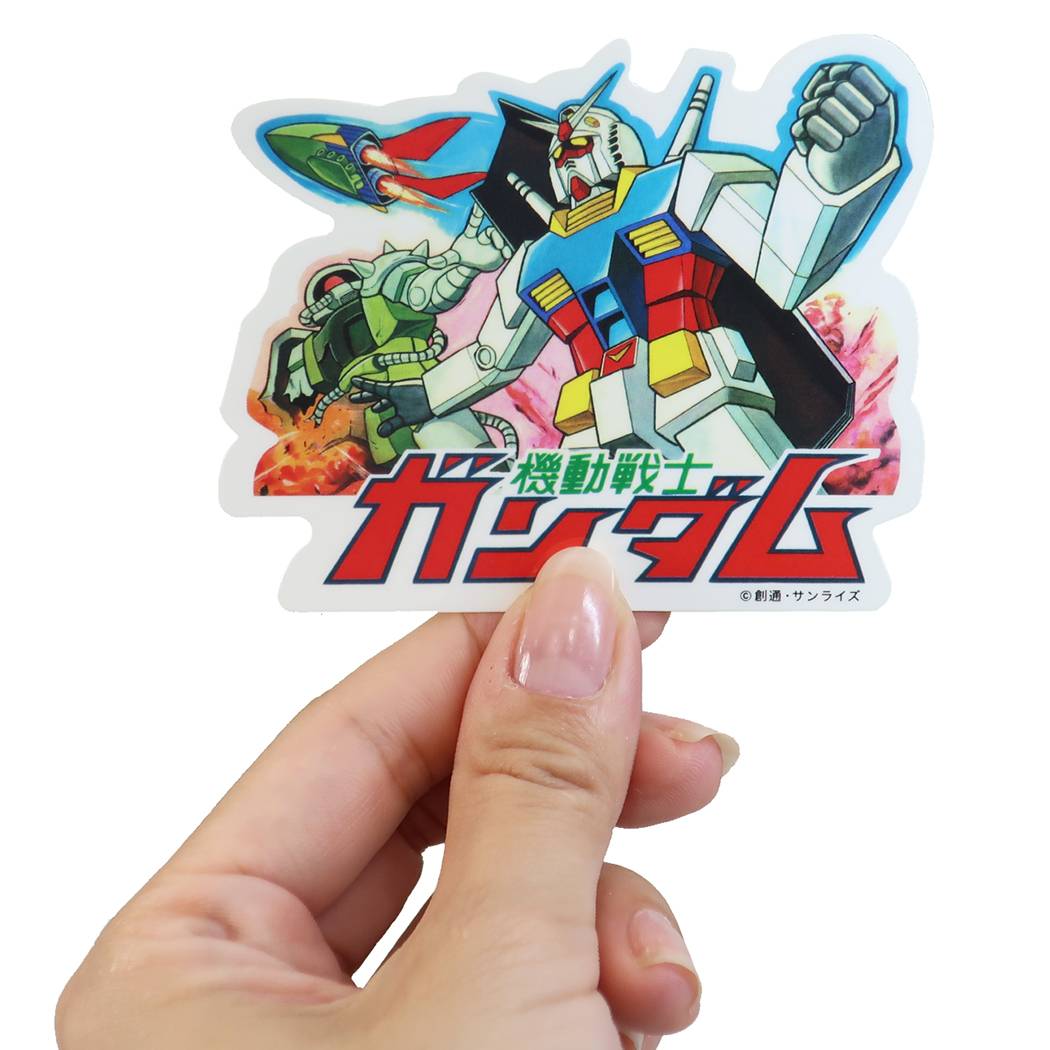 สติกเกอร์ลาย Gundam (Limited) จากญี่ปุ่น ขนาด 8 x 7 ซม.