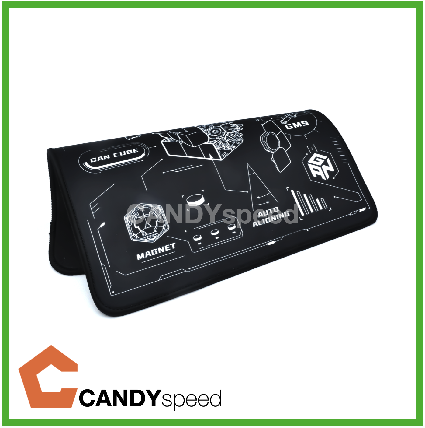 GAN12 Drawing Mat แผ่นรองเล่นรูบิครุนใหม่ | by CANDYspeed