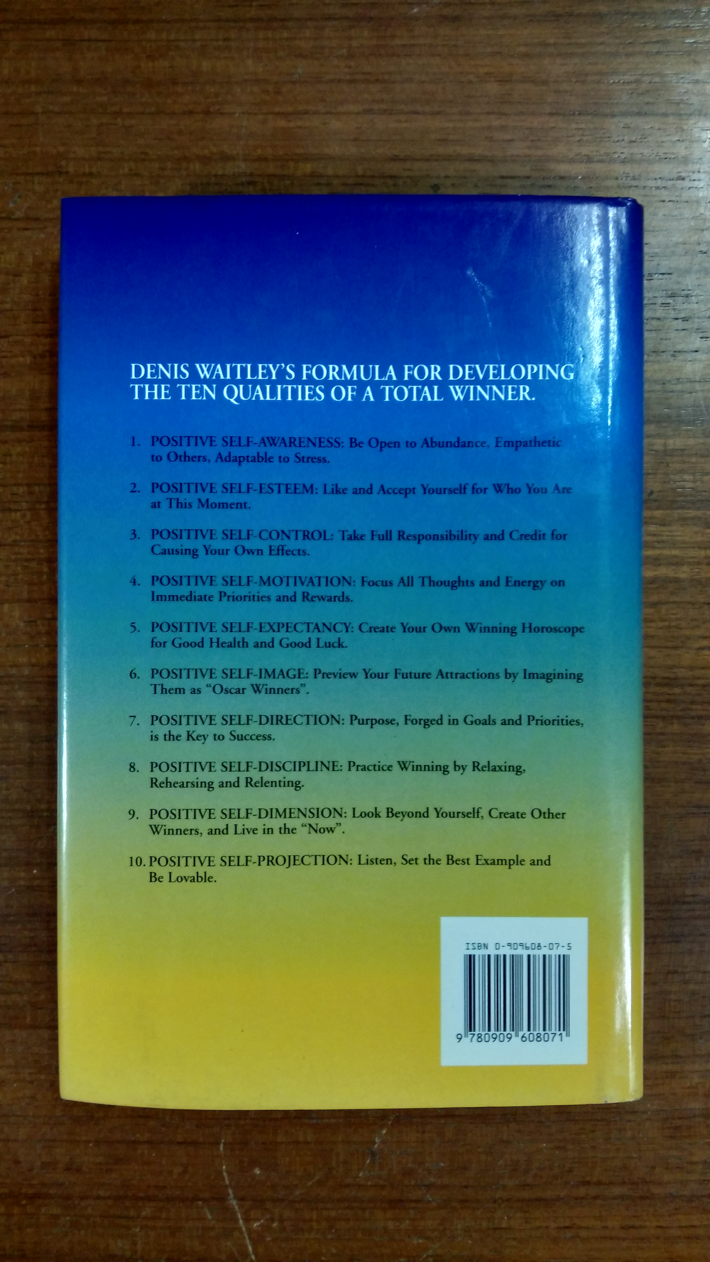 THE PSYCHOLOGY OF WINNING / Denis Waitley
