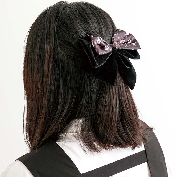 กิ๊บโบว์ติดผม Sentimental Circus - Late Night Parfait and Stardust-tears Drained Cherries! ติดด้านหลังได้ เป็นแบบเหล็ก ขนาด 13 x 15 ซม.
