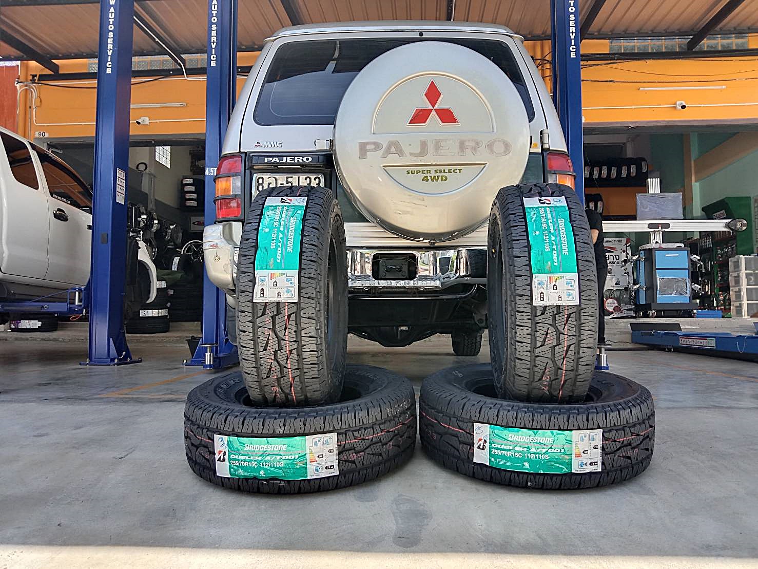 ยางใหม่ BRIDGESTONE DUELER A/T 001 255/70R15