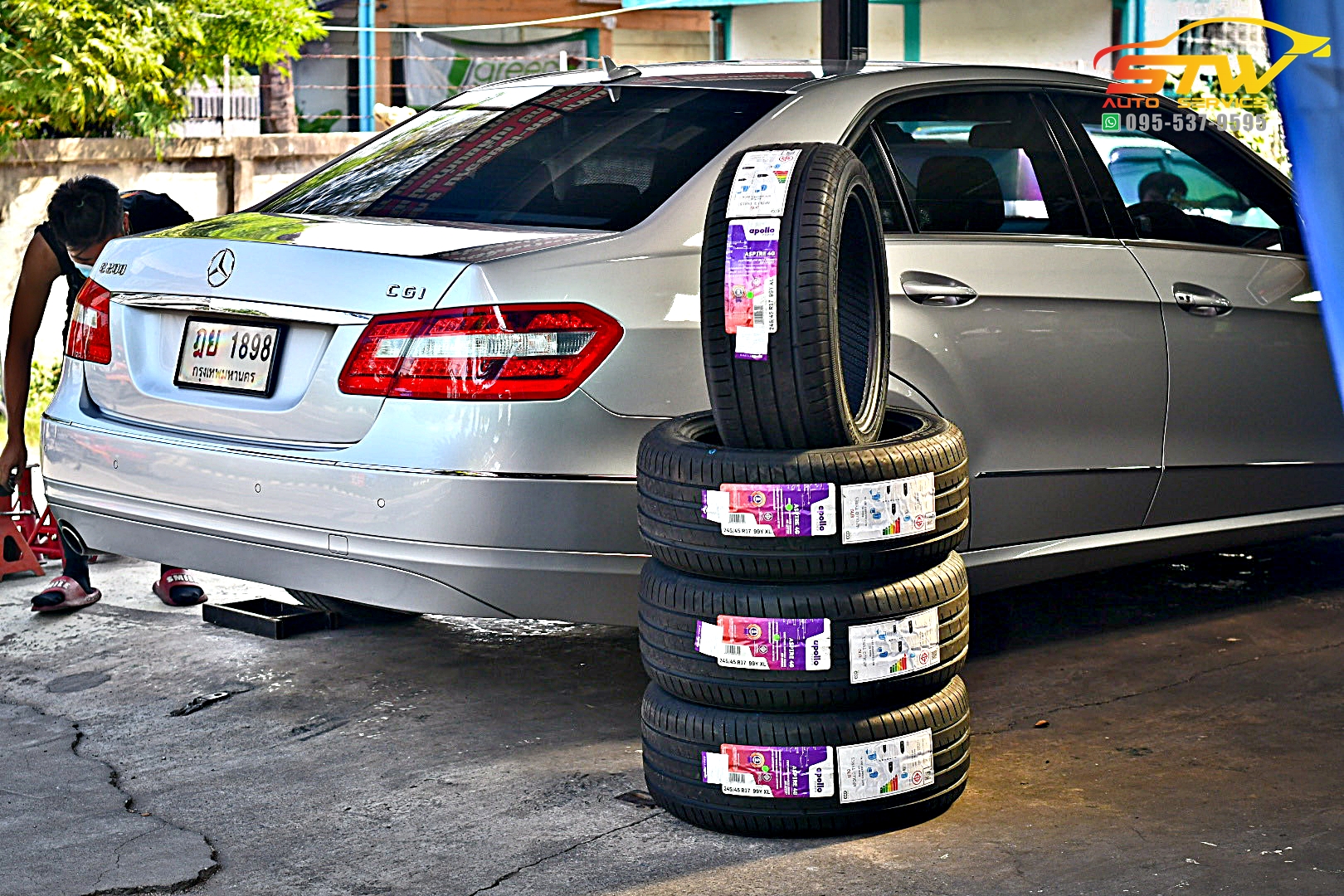 ยางใหม่ APOLLO Aspire 4G 245/45R17 99Y