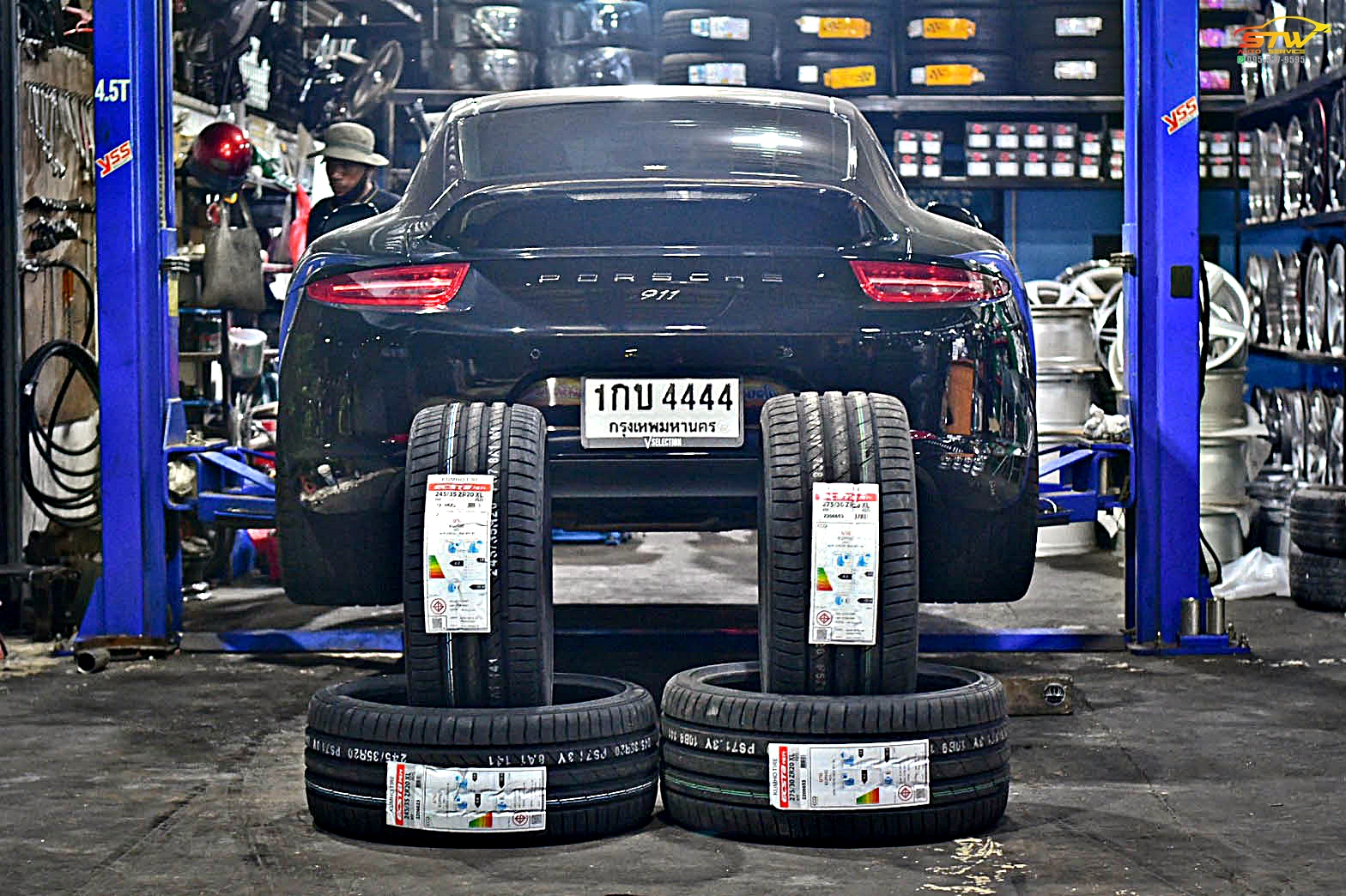 ยางใหม่ KUMHO ECSTA PS71 245/35R20 275/30R20
