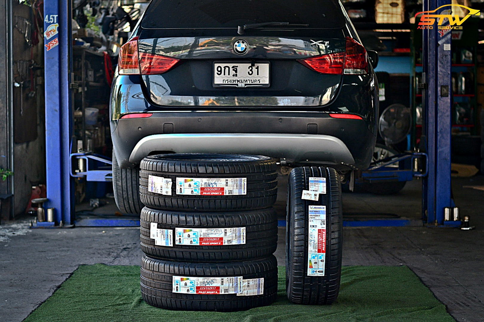 ยาง MICHELIN Pilot Sport 5 (PS5) 225/55R17 101Y ติดตั้งใส่ BMW X1