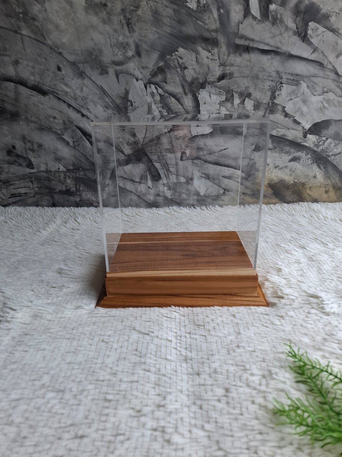 แท่นว่างไม้สัก (เล็ก)