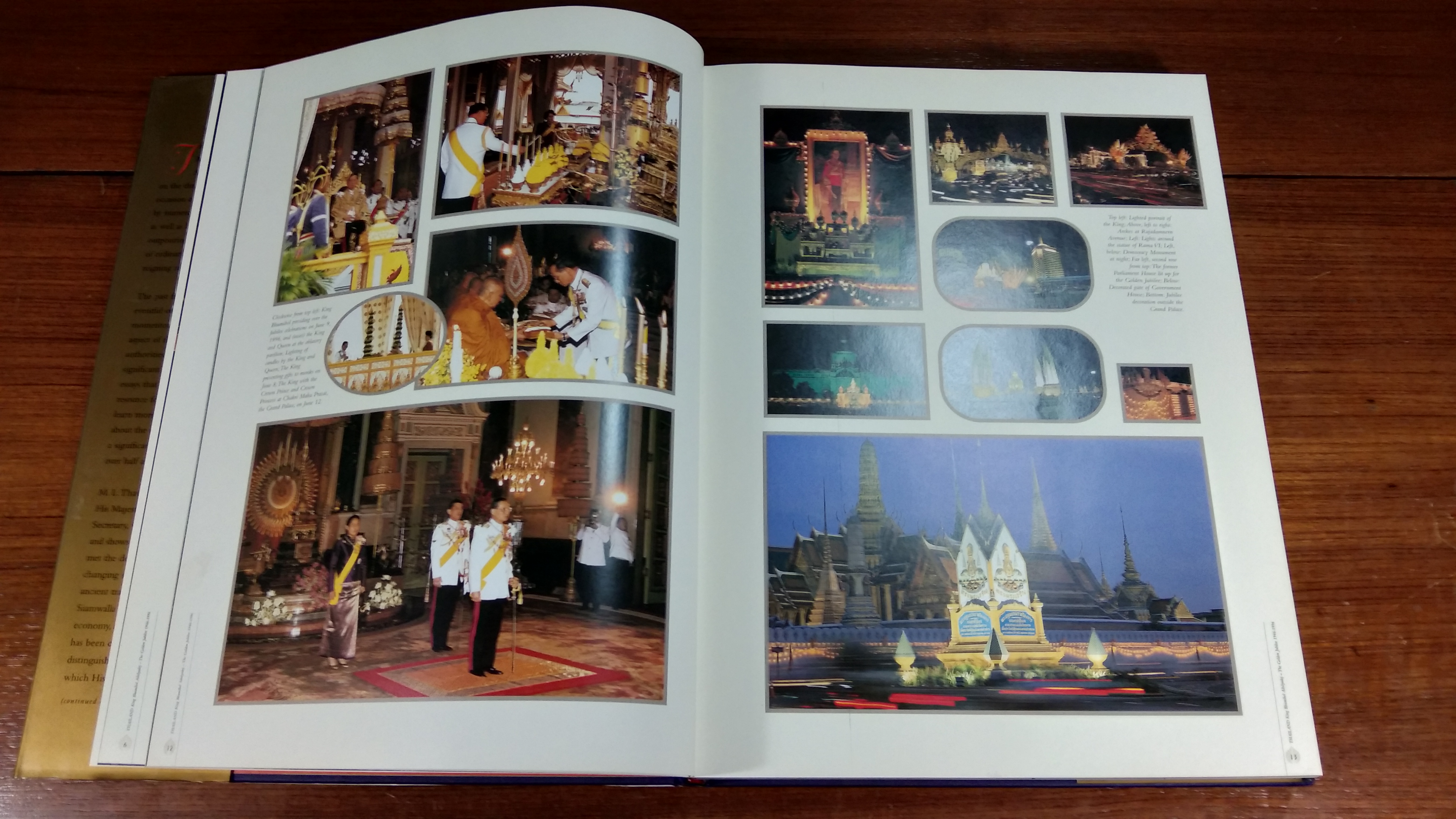 THAILAND KING BHUMIBOL ADULYADEJ THE GOLDEN JUBILEE 1946-1996