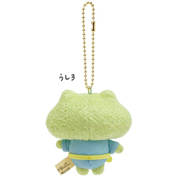 พวงกุญแจตุ๊กตา Chickip Dancers จาก San-X Japan แบบกบขาแดนซ์ Skip Gaeru Sensei ขนาด 7.5 x 7.5 x 4 ซม.