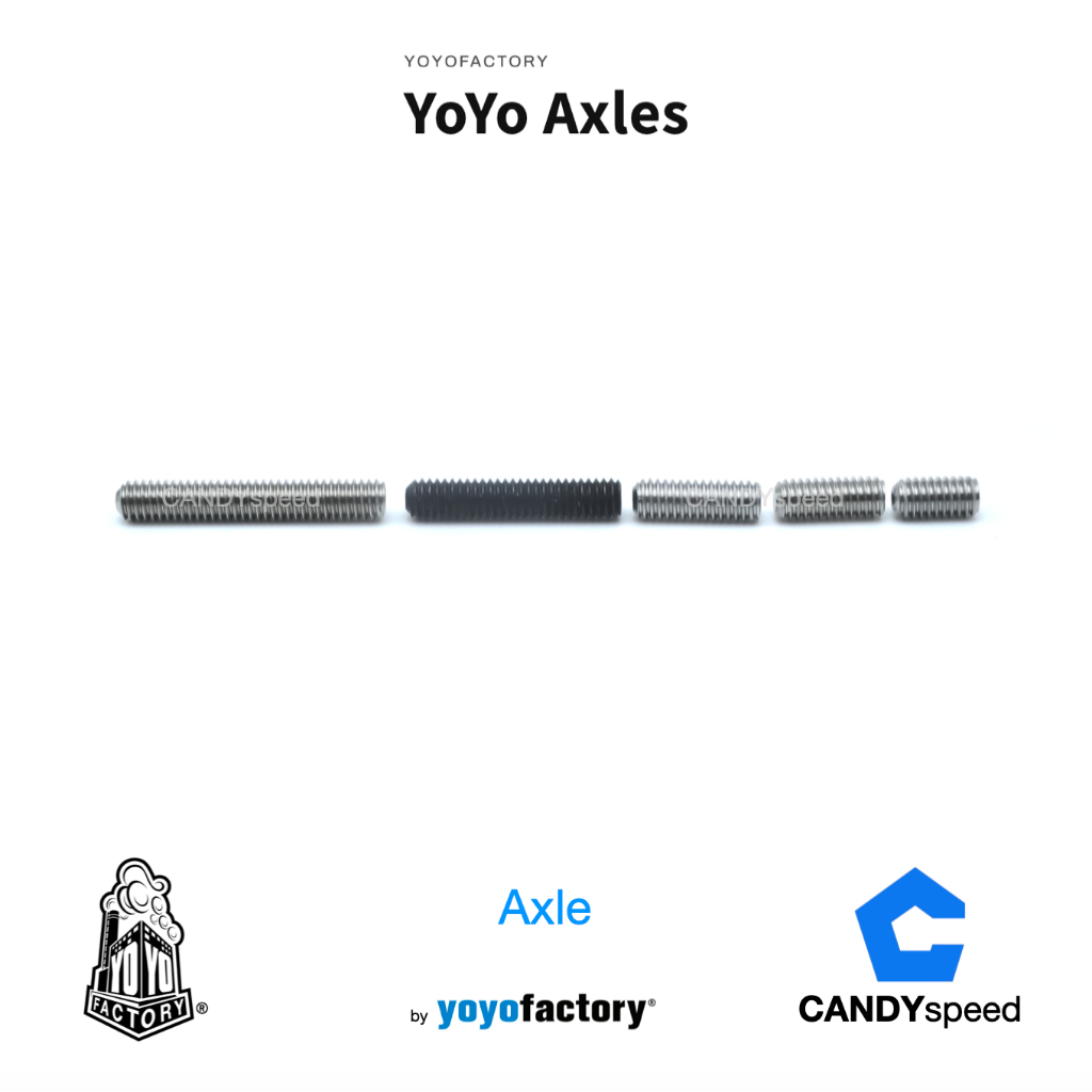 yoyo โยโย่ yoyofactory Yoyo Axles แกนโยโย่ Axle เพลาโยโย่ | by CANDYspeed